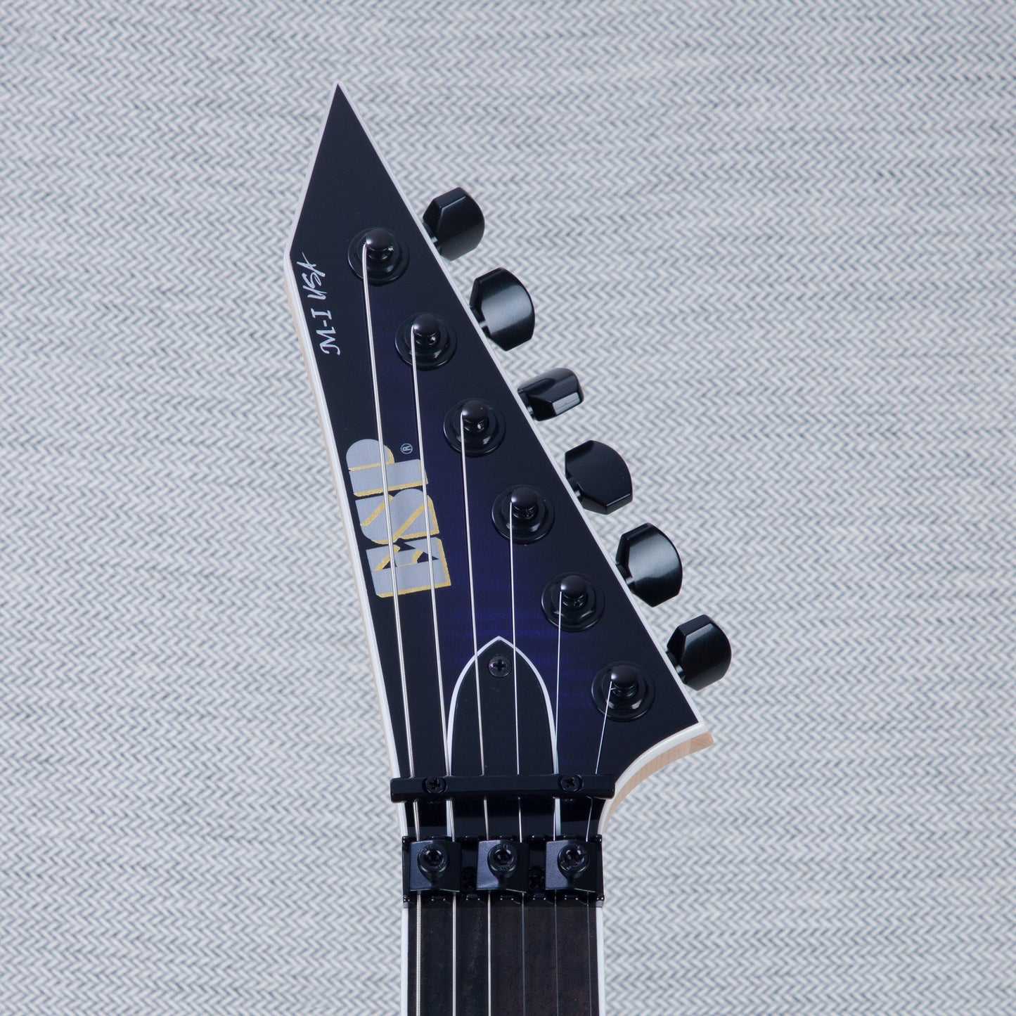 ESP USA M-1 DX FR Electric Guitar - Dark Blue Sunburst - #US24257 - Mint, Open Box