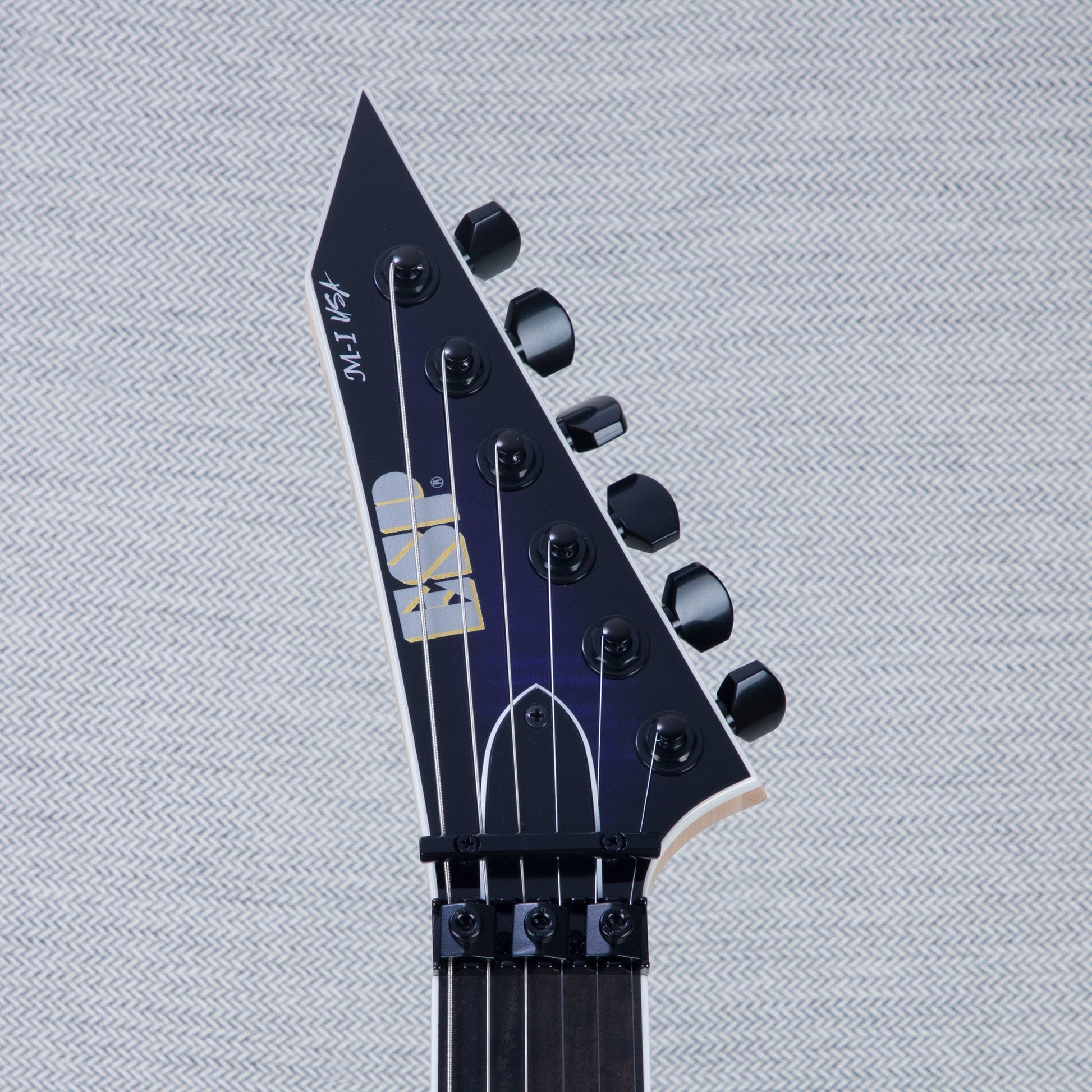 ESP USA M-1 DX FR Electric Guitar - Dark Blue Sunburst - #US24257 - Mint, Open Box