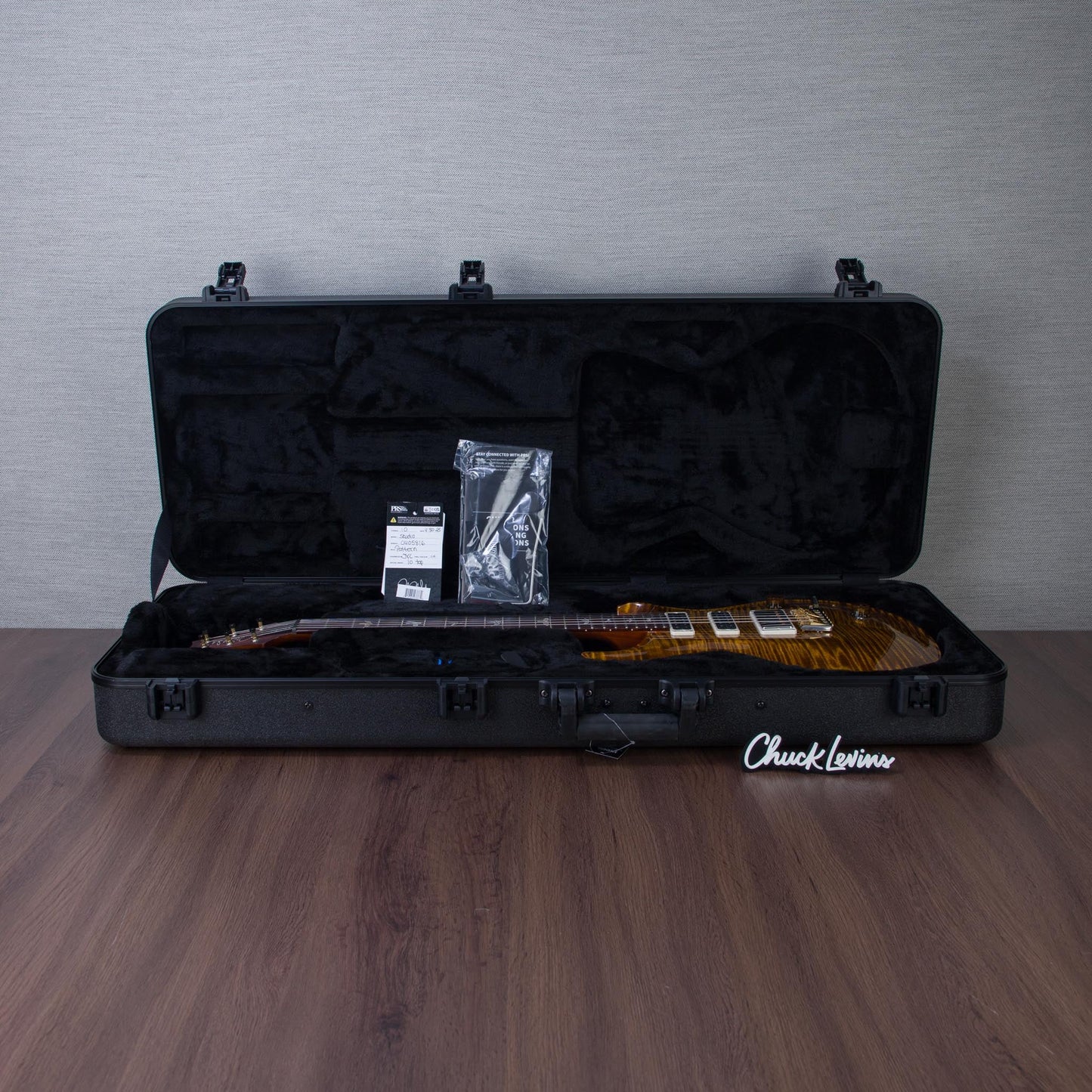 PRS Studio 10-Top Electric Guitar - Black Gold - #250405816