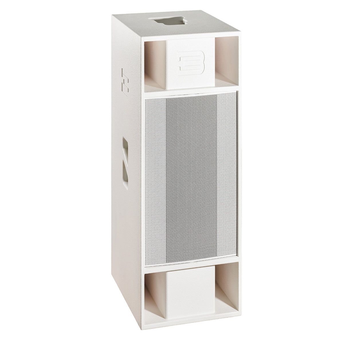BASSBOSS Sublim8 Column PA Speaker wIth 18-inch Sub - White