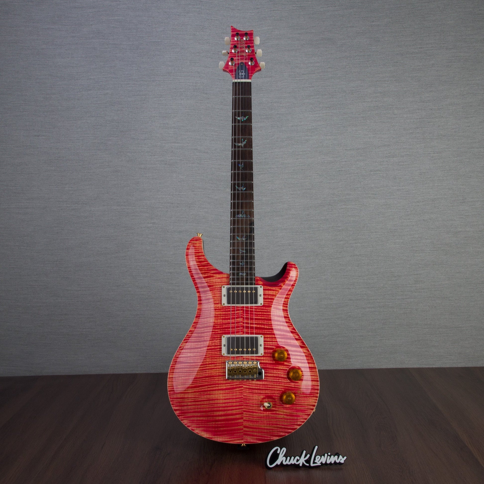 PRS Wood Library DGT Electric Guitar - Private Stock Salmon with McCarty Tobbaco Tone Back - CHUCKSCLUSIVE - #240385595 - 2024