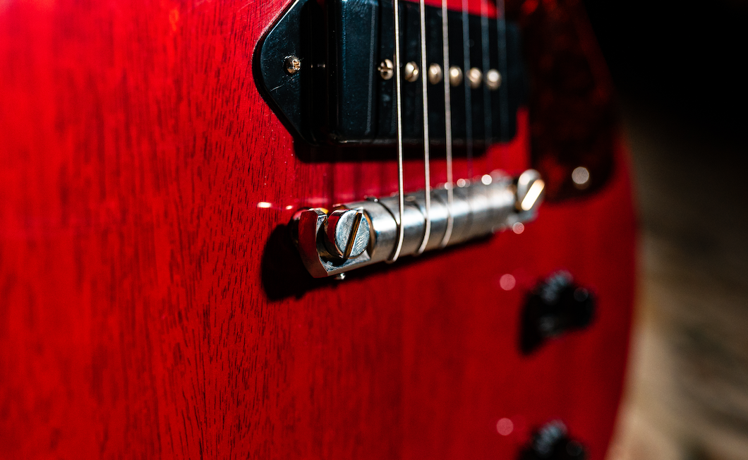 Gibson Custom 1958 Les Paul Junior Double Cut Reissue VOS - Faded Cherry