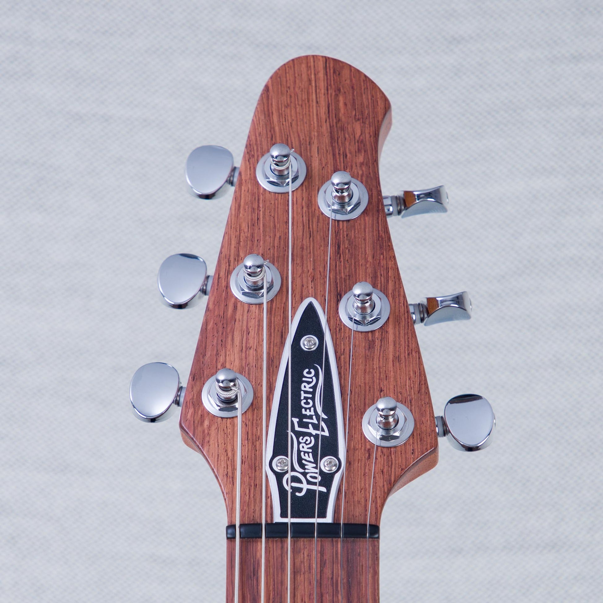 Powers Electric A-Type Electric Guitar - Wild Honey Burst - #B142