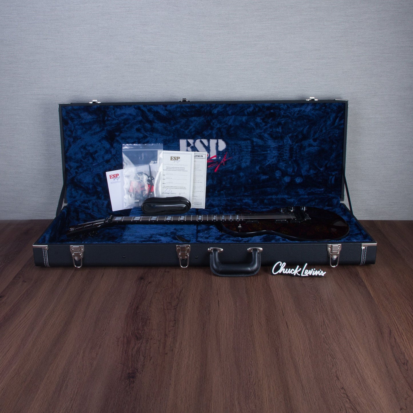 ESP USA Eclipse FR Electric Guitar - Hellfire - #US24433 - Mint, Open Box