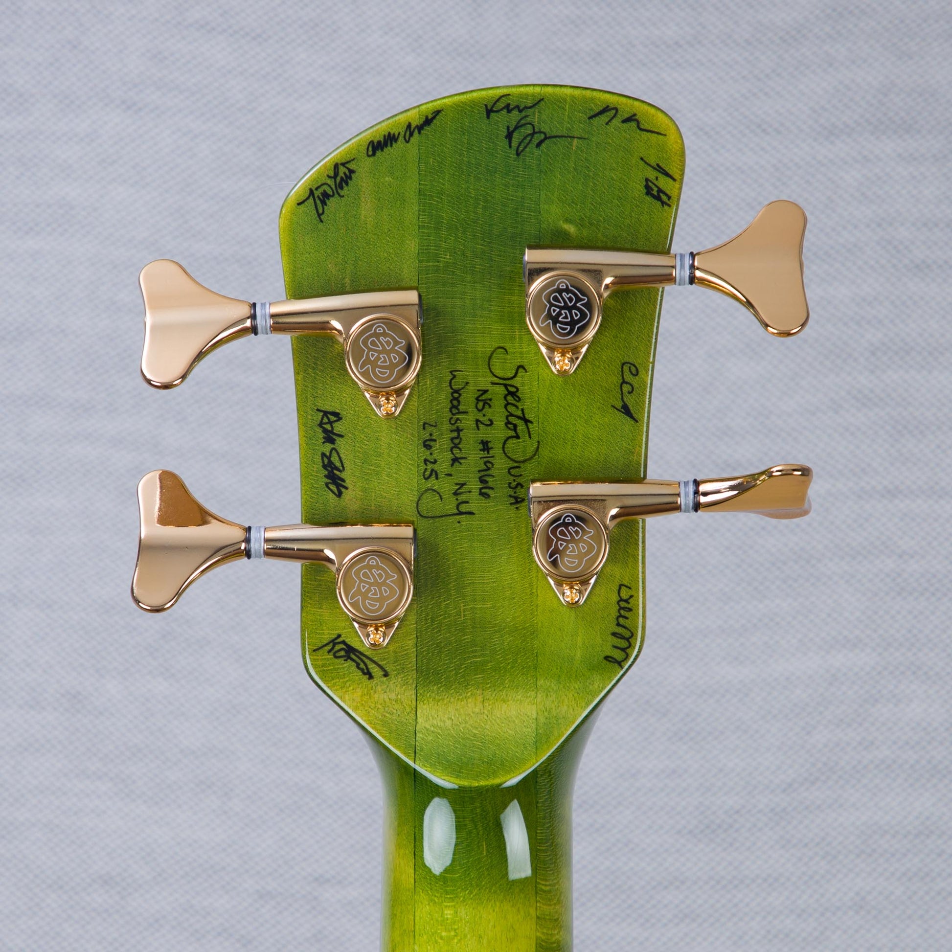 Spector USA NS-2 Electric Bass Guitar - Alien Glow - CHUCKSCLUSIVE - #1966