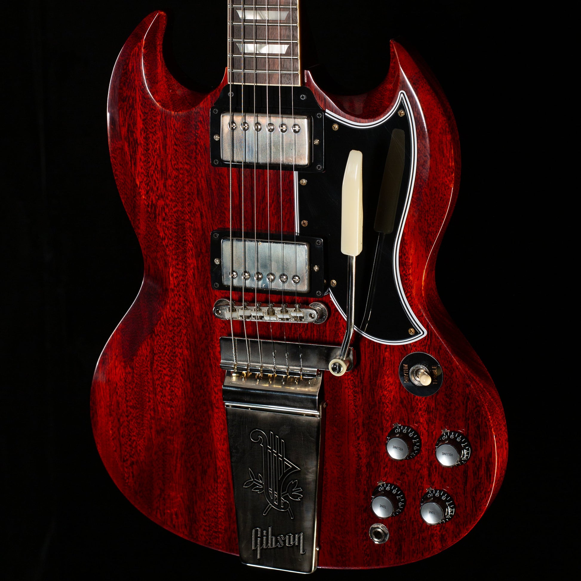 Gibson Custom Shop 1964 SG Standard Reissue Maestro Vibrola VOS Cherry Red (924)