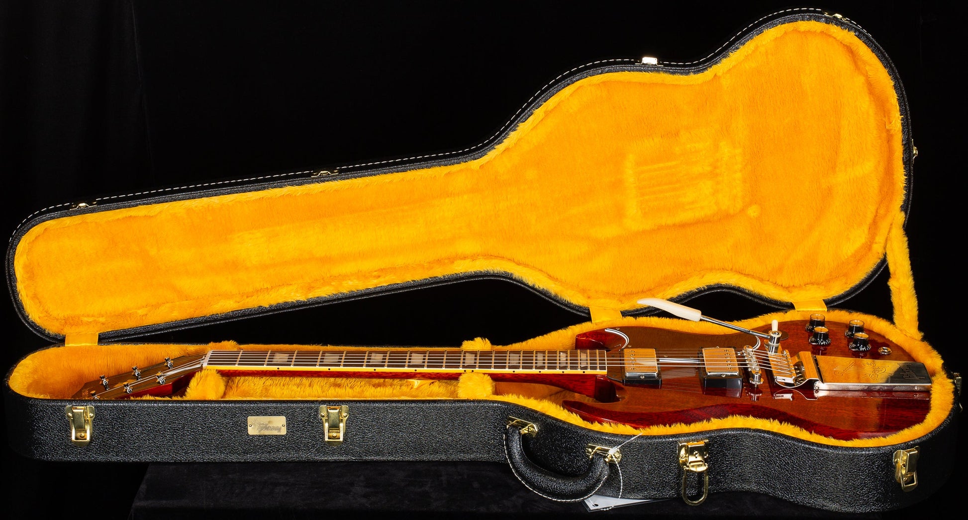 Gibson Custom Shop 1964 SG Standard Reissue Maestro Vibrola VOS Cherry Red (924)