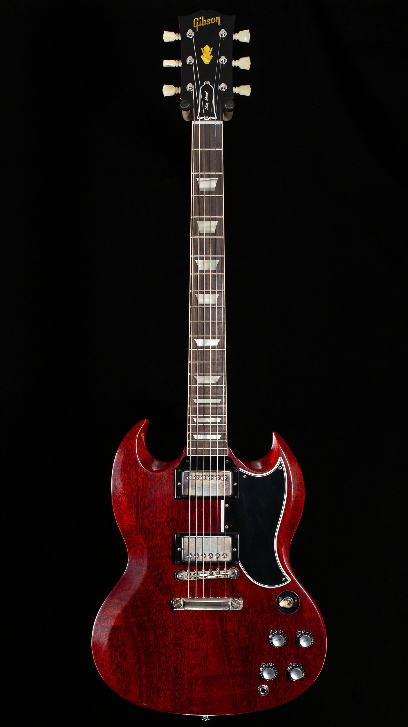 Gibson Custom Shop 1961 Les Paul SG Standard Reissue Stop-Bar VOS Cherry Red (381)