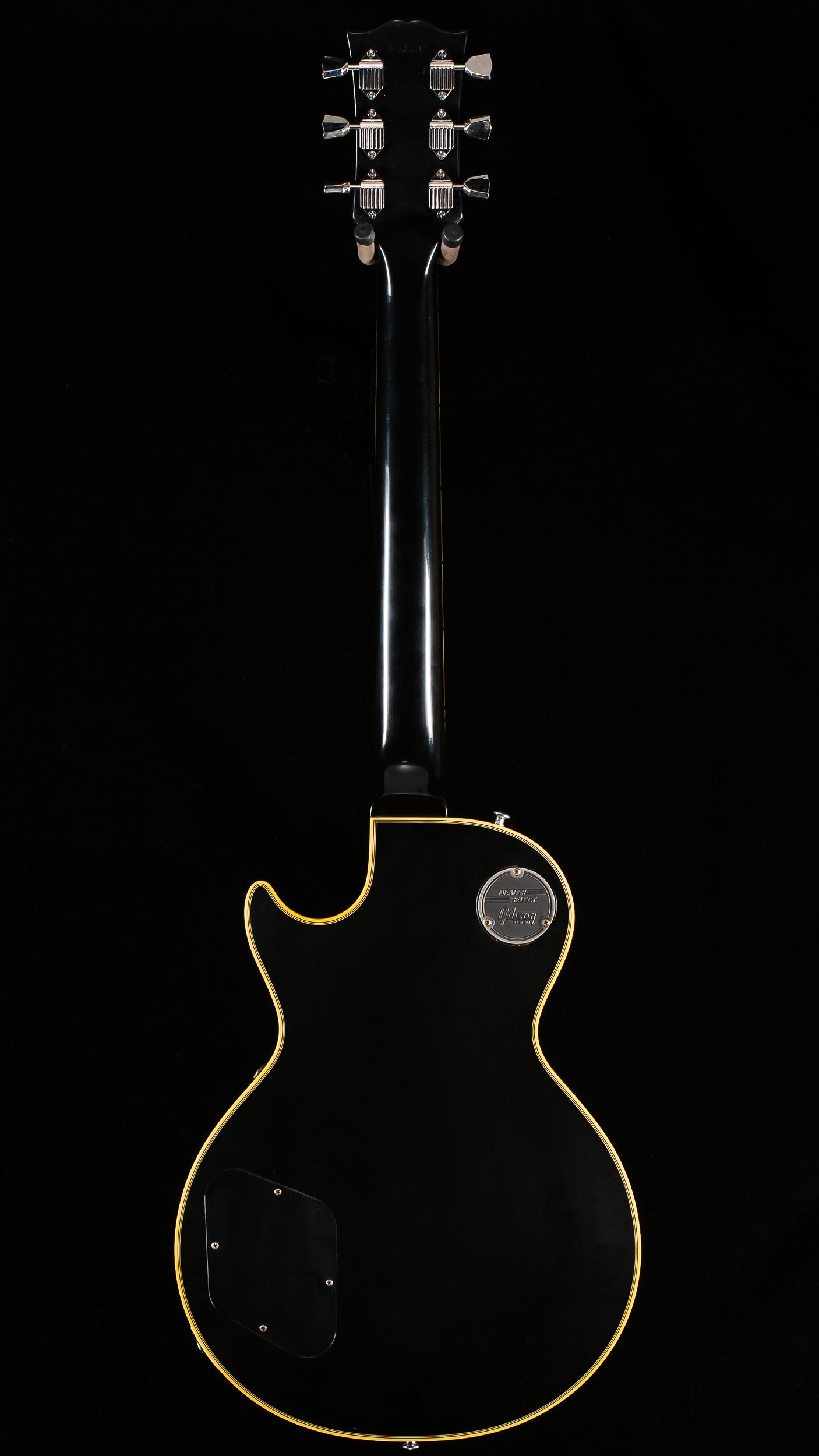 Gibson Custom Shop Willcutt Cavern Collection 1968 Les Paul Custom Standard Ebony VOS Chambered (008)