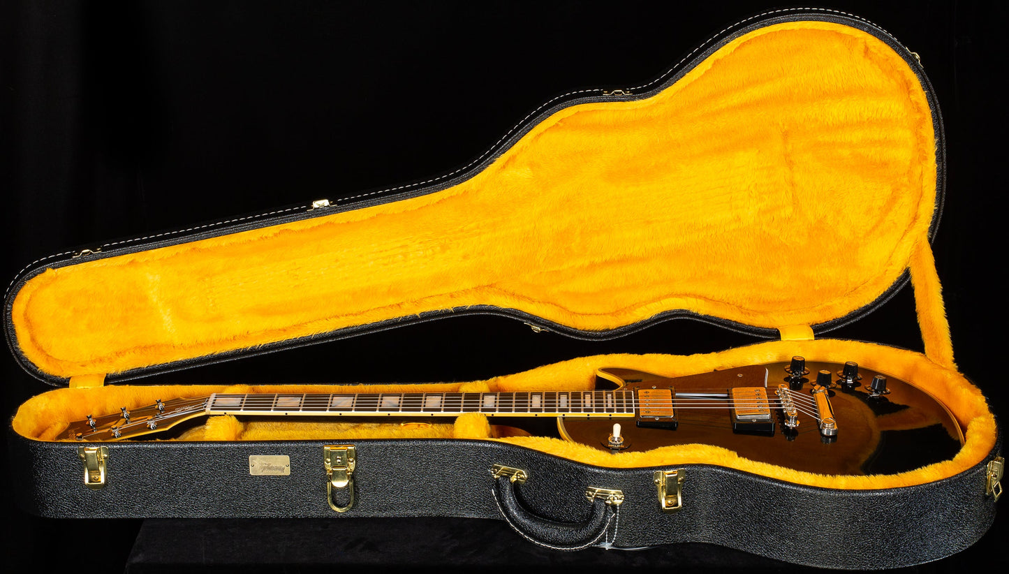 Gibson Custom Shop Willcutt Cavern Collection 1968 Les Paul Custom Standard Ebony VOS Chambered (008)