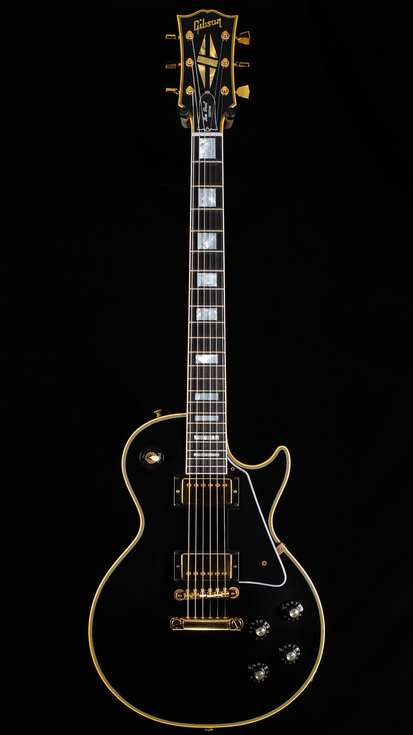Gibson Custom Shop 1968 Les Paul Custom Reissue Murphy Lab Ultra Light Aged Ebony (288)