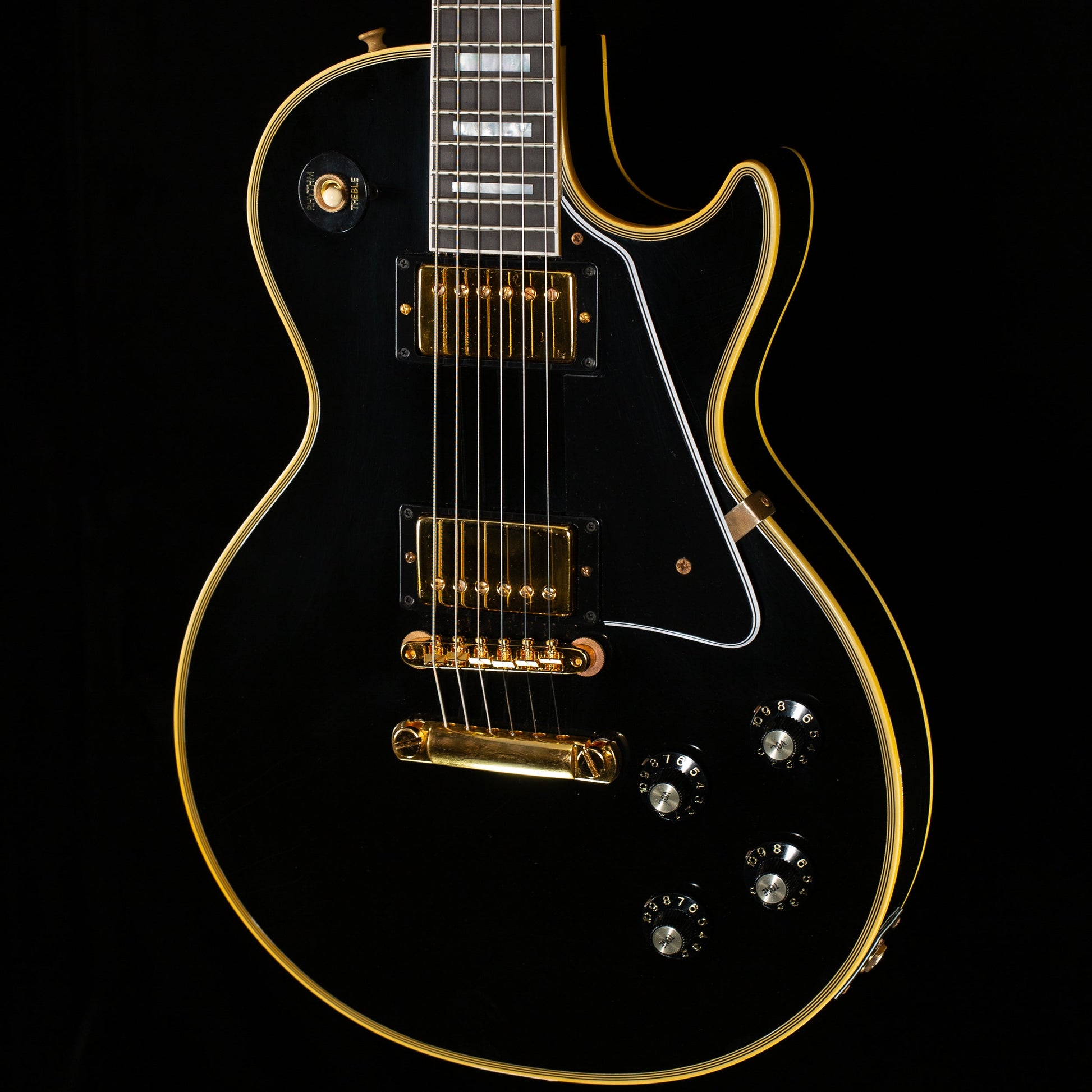 Gibson Custom Shop 1968 Les Paul Custom Reissue Murphy Lab Ultra Light Aged Ebony (288)