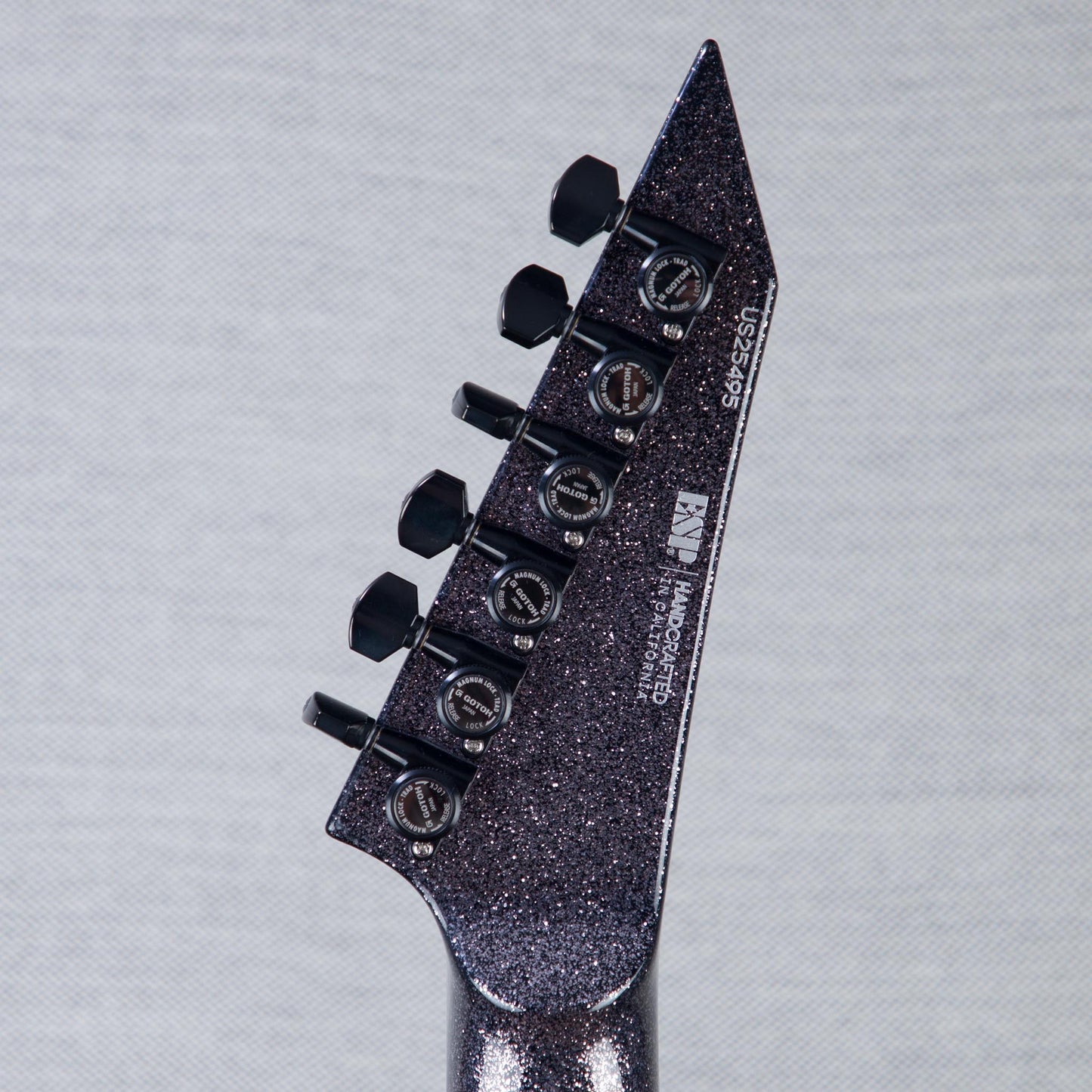 ESP USA M-I NTB NT Electric Guitar - Black Sparkle - #US25495