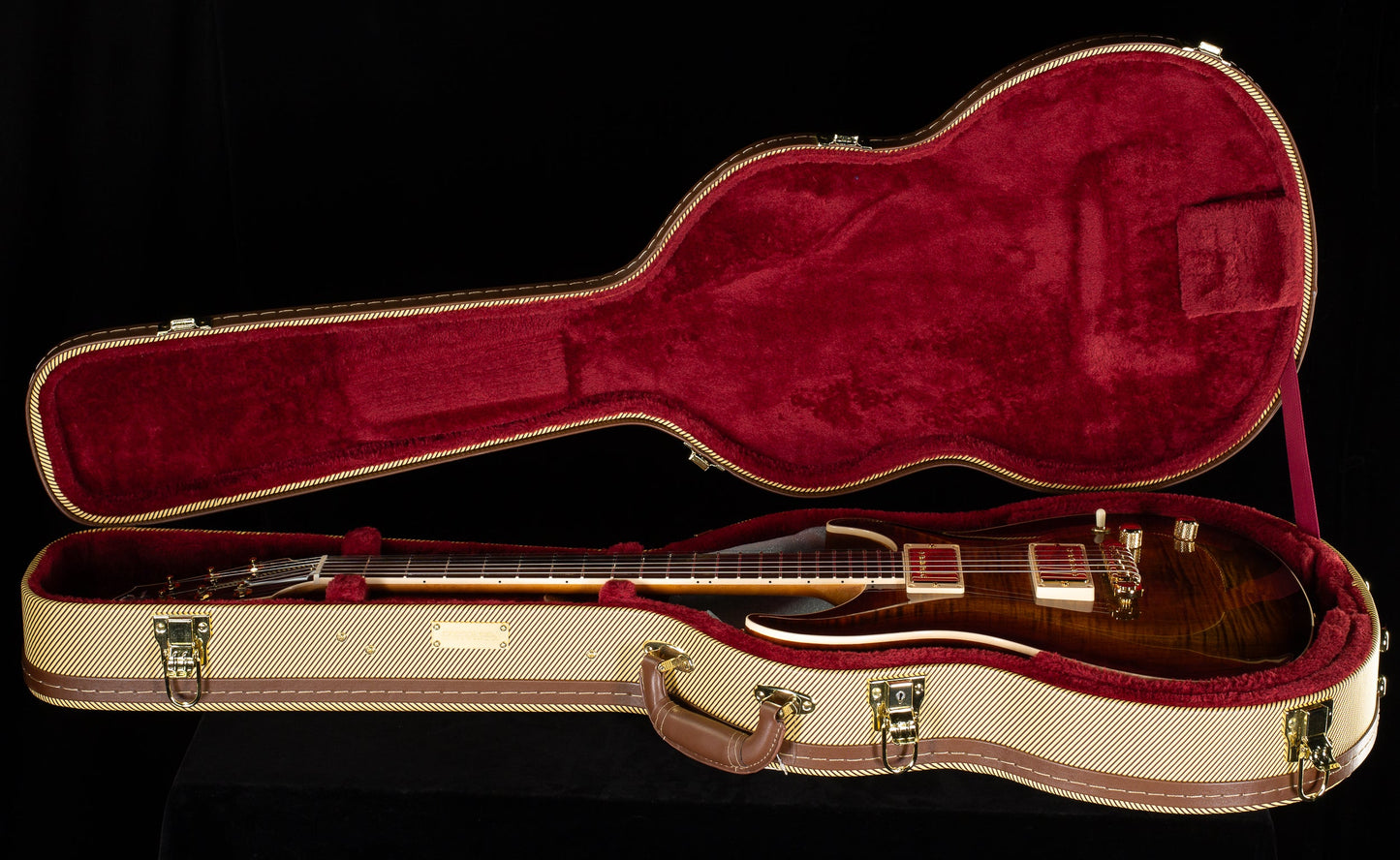 Giffin Standard Sunburst Flame Maple top (280)