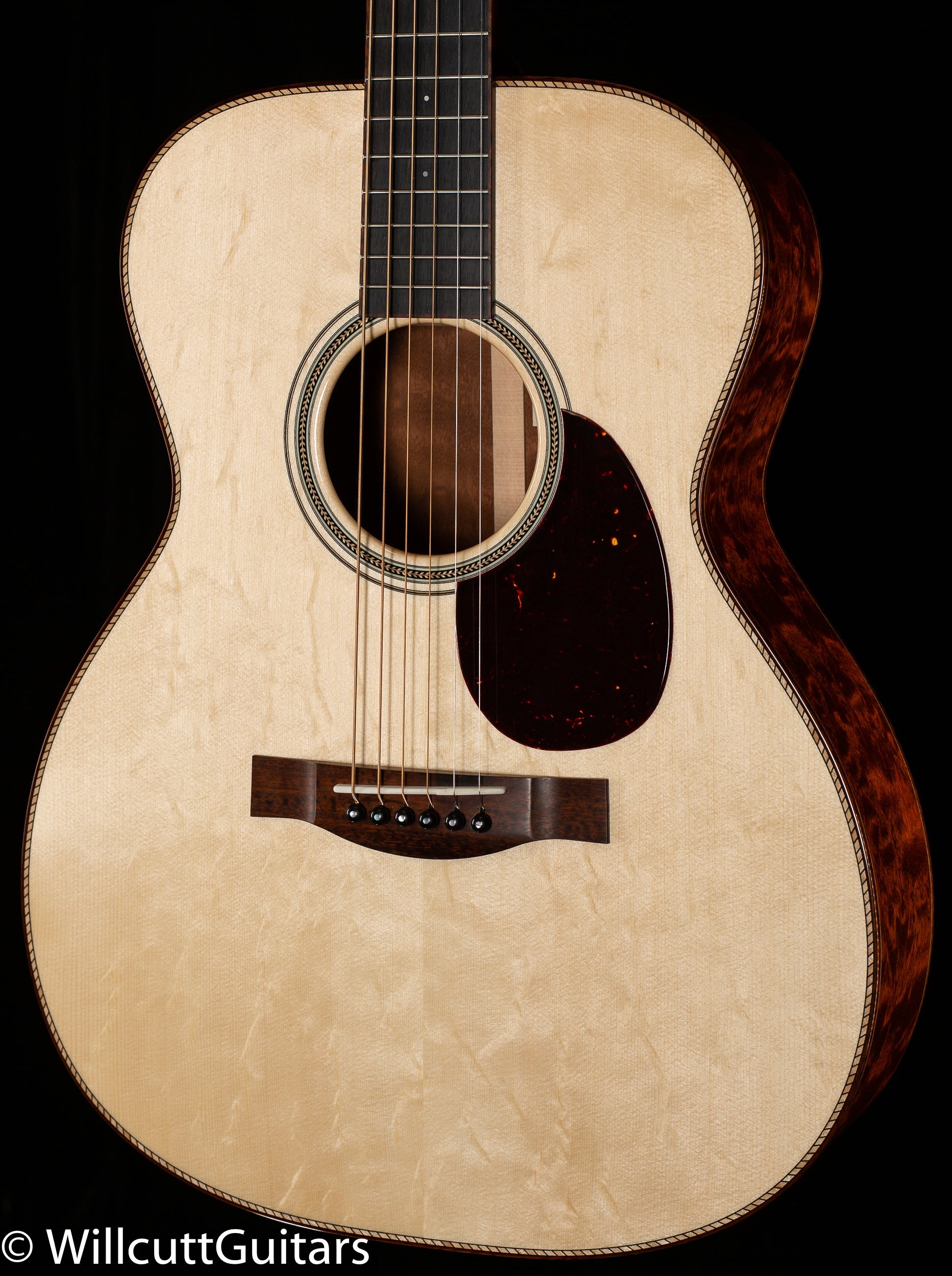 Santa Cruz OM Model Guitar 'The Tree' Mahogany Body (080)