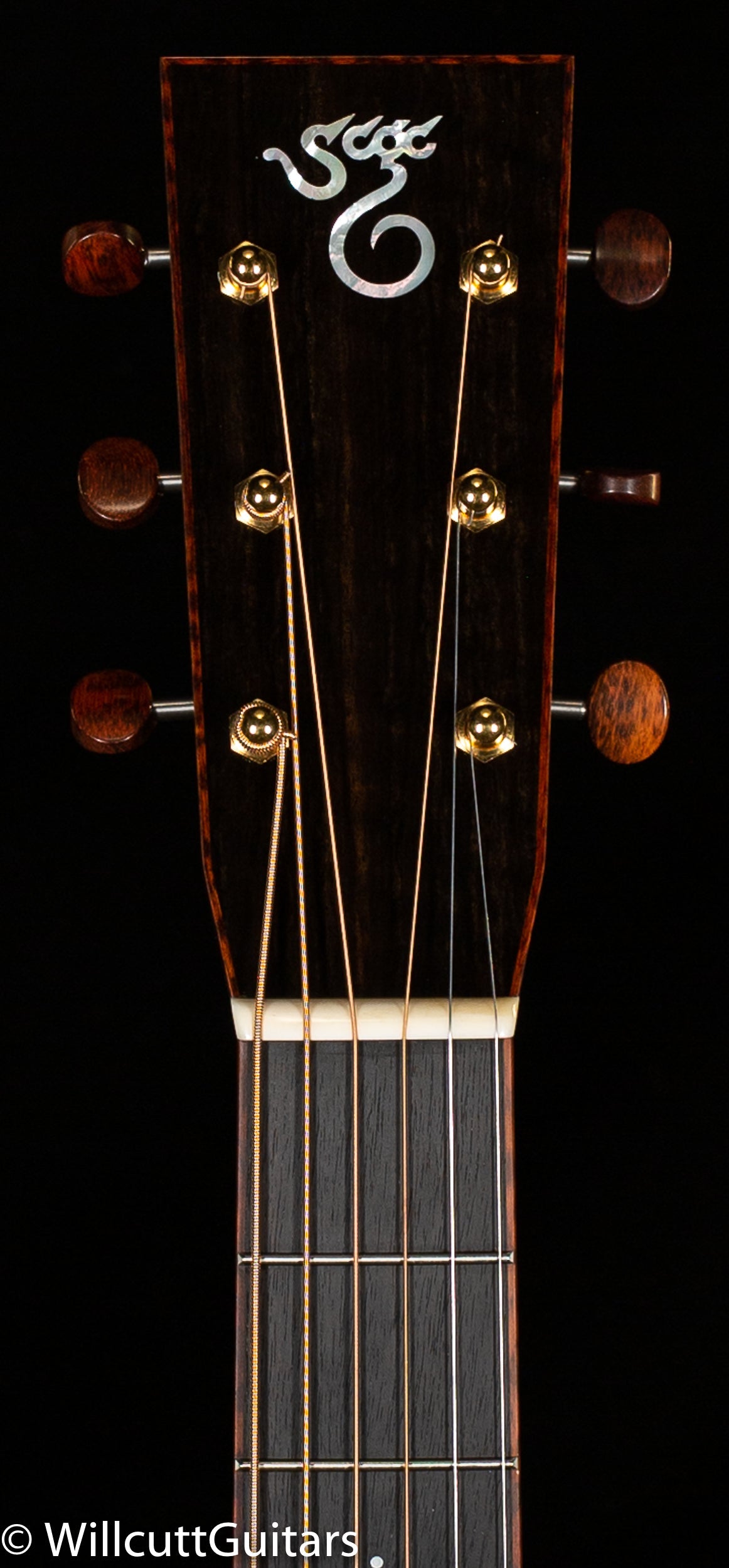 Santa Cruz OM Model Guitar 'The Tree' Mahogany Body (080)