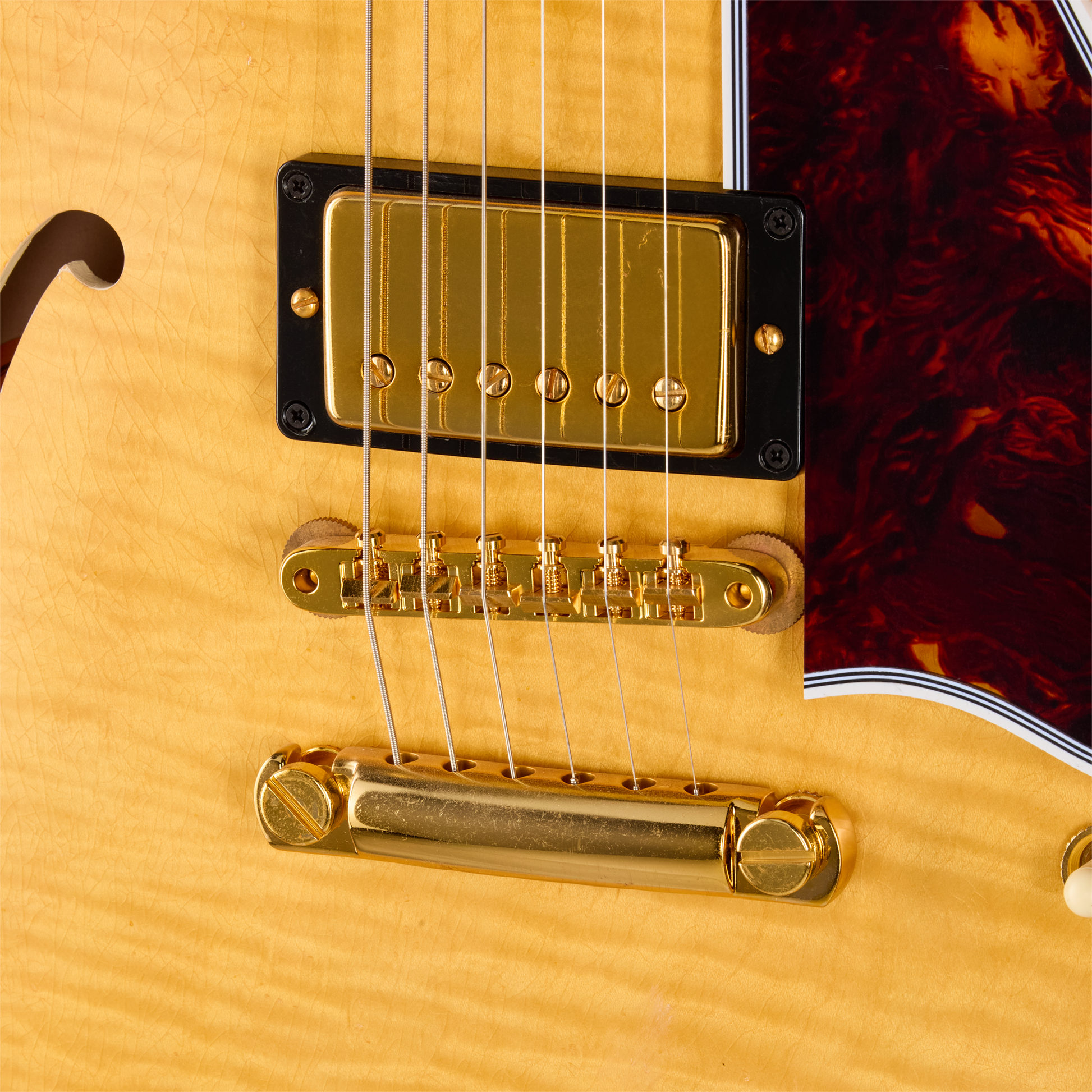 Gibson Custom LE 1960 ES-355 Reissue with Figured Maple, Light Aged, Antique Blonde
