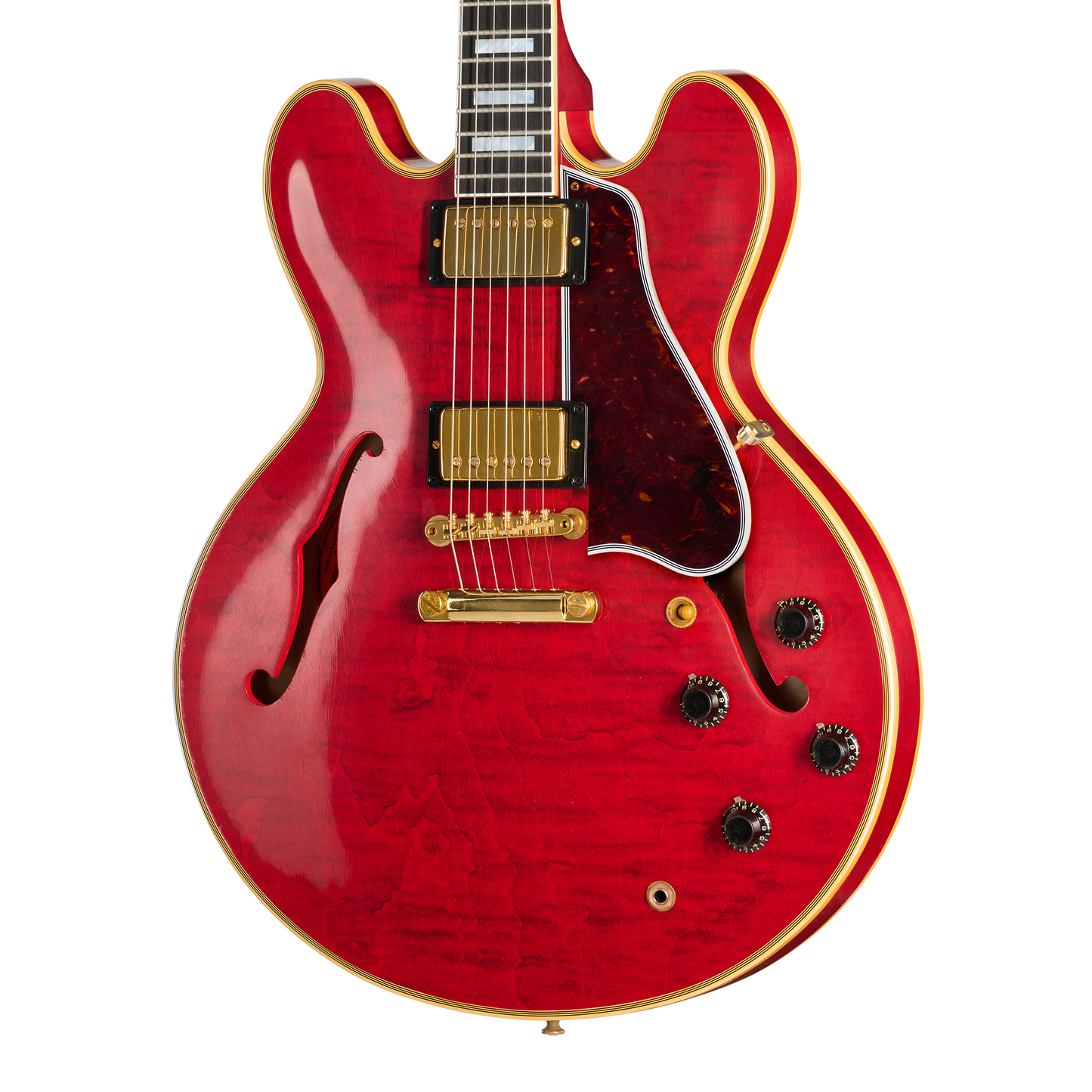 Gibson Custom LE 1960 ES-355 Reissue with Figured Maple, Light Aged, Sixties Cherry