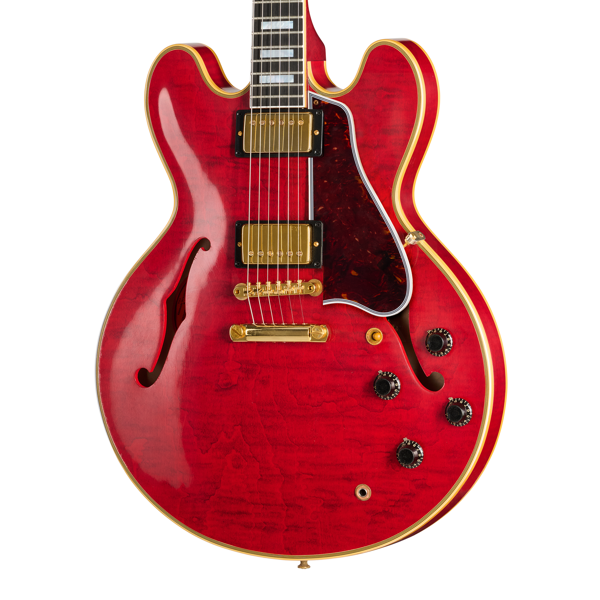 Gibson Custom LE 1960 ES-355 Reissue with Figured Maple, Light Aged, Sixties Cherry