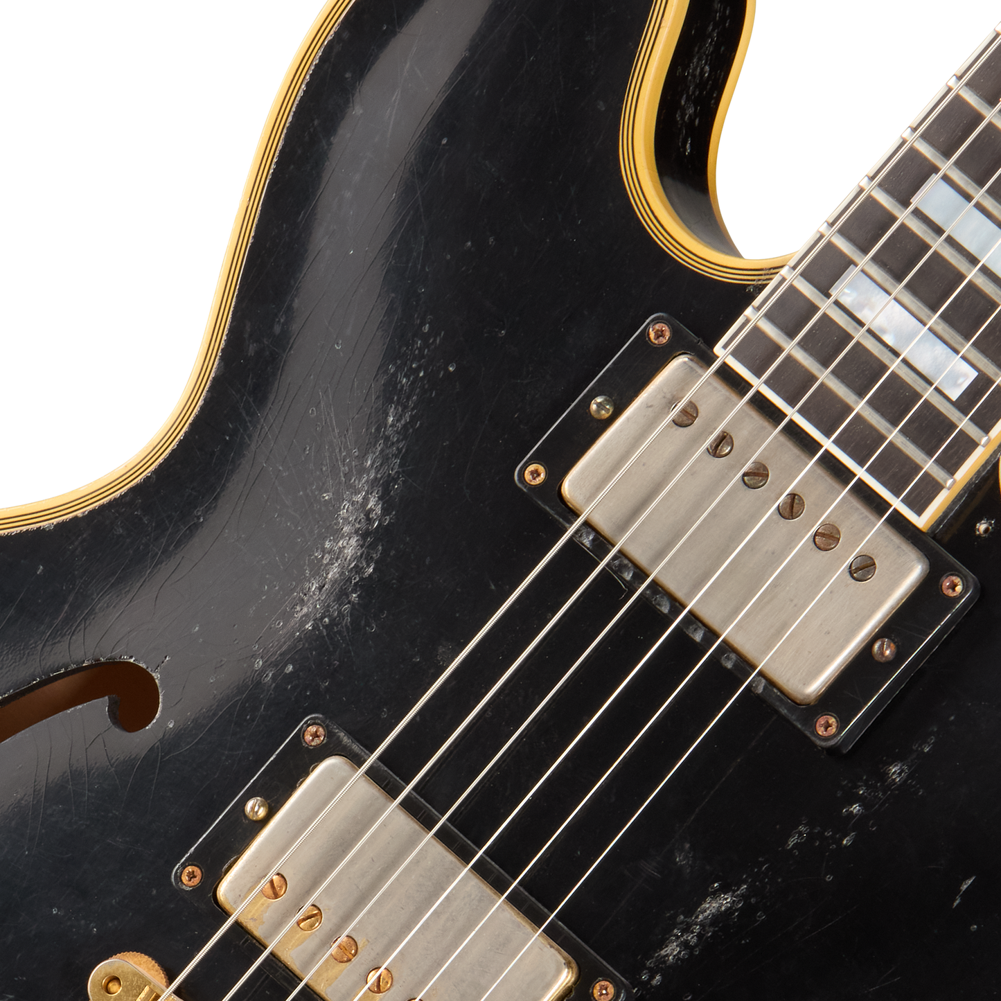 Gibson Custom Keith Richards 1960 ES-355 Collector’s Edition, Signed Guitar and Label, Ebony, Exclusive