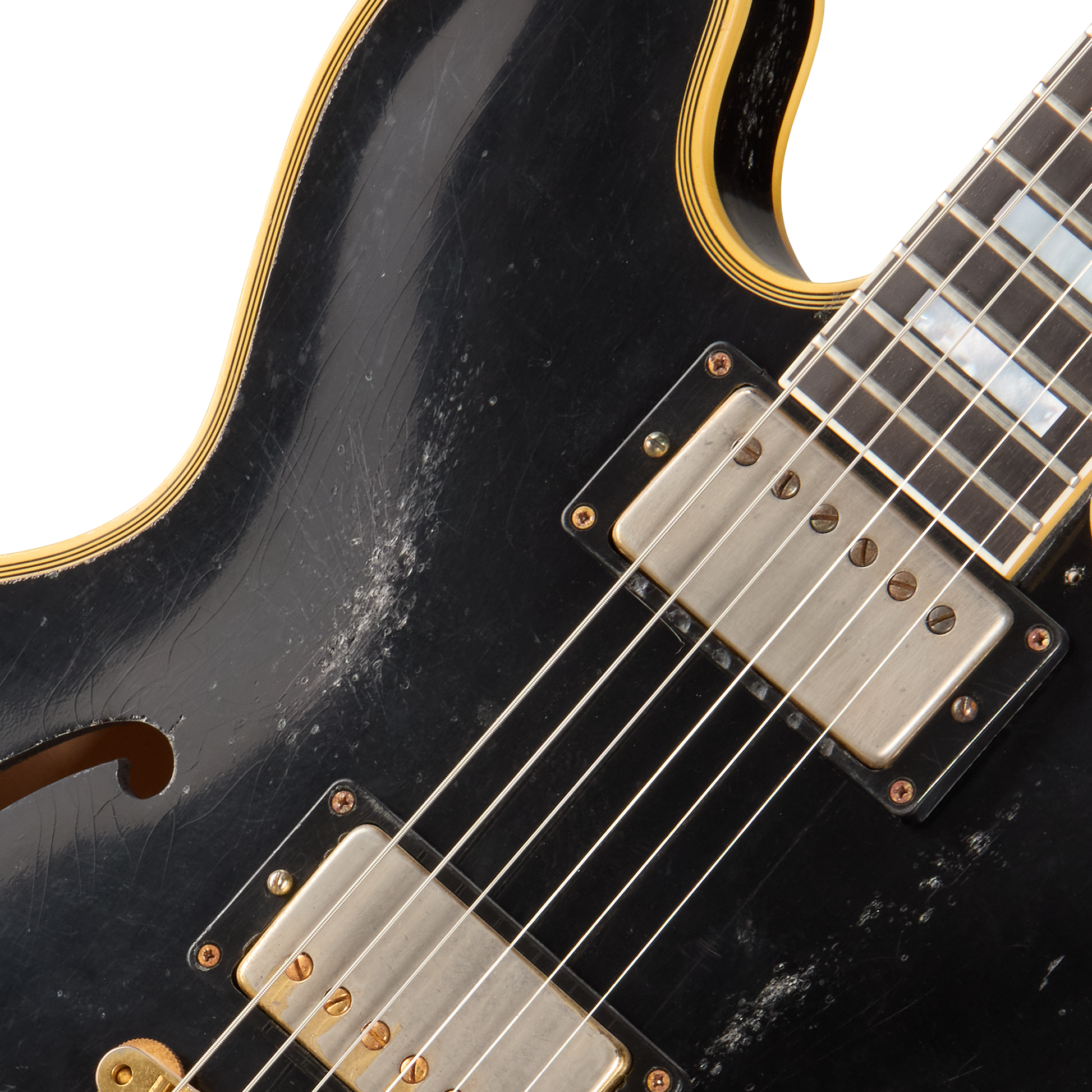 Gibson Custom Keith Richards 1960 ES-355 Collector’s Edition, Signed Guitar and Label, Ebony, Exclusive
