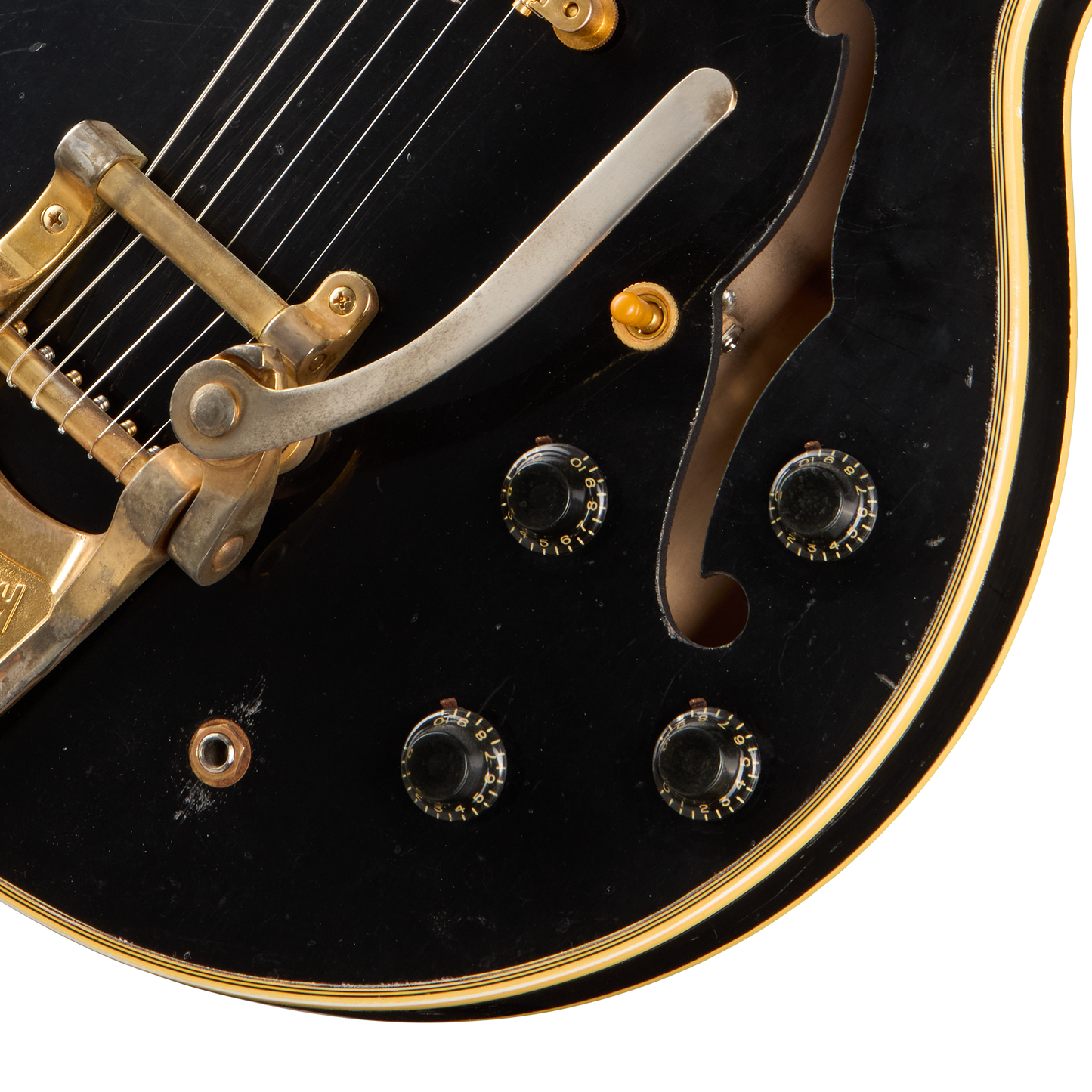 Gibson Custom Keith Richards 1960 ES-355 Collector’s Edition, Signed Guitar and Label, Ebony, Exclusive