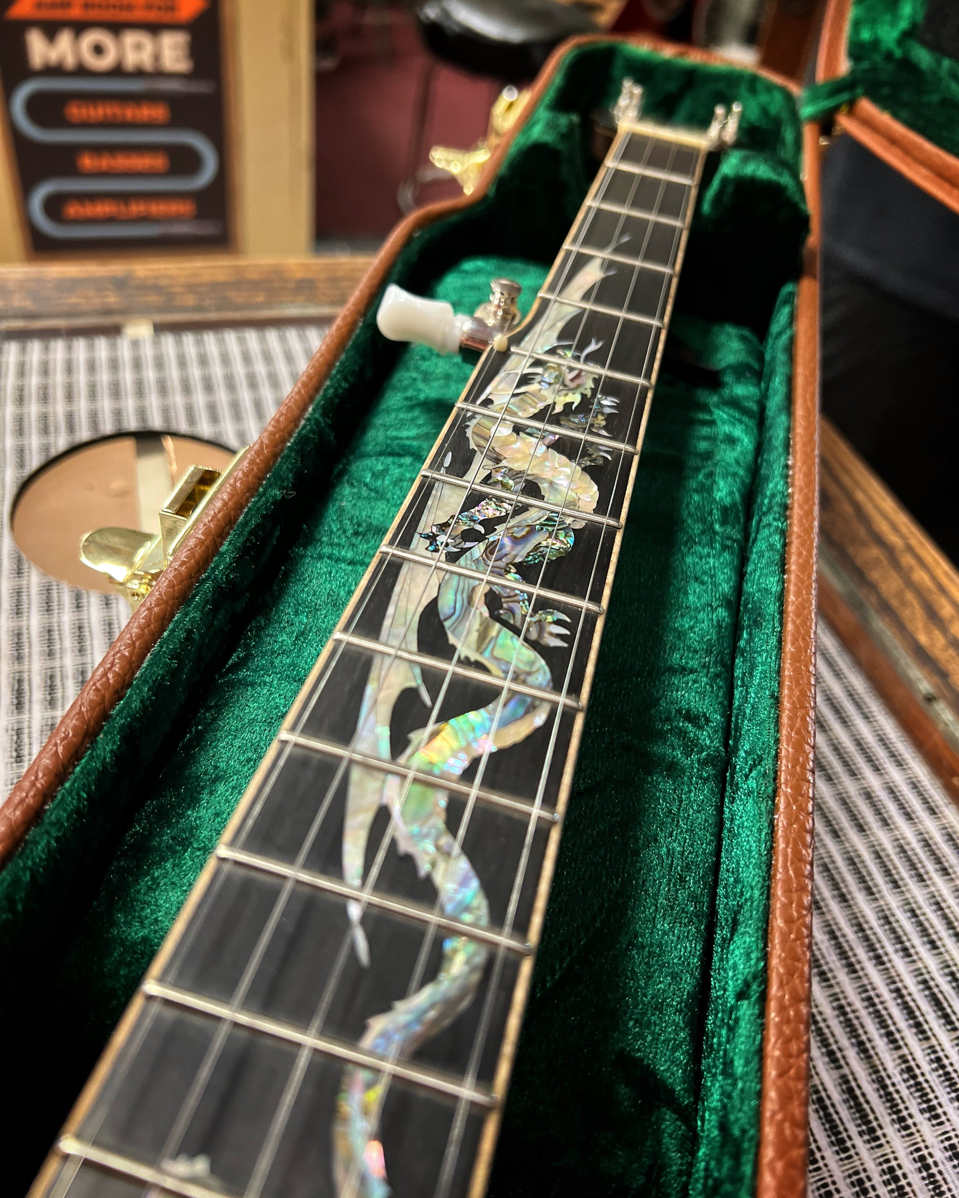 Wildwood Brazilian Custom Dragon Open Back Banjo (2004)