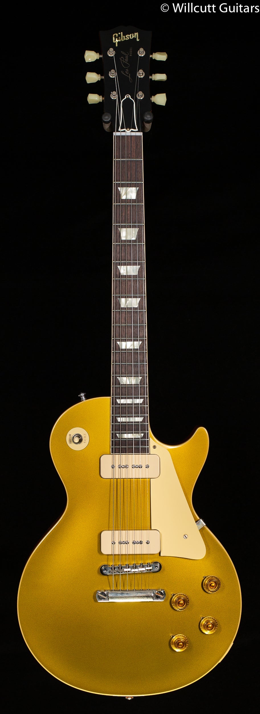 Gibson Custom Shop Willcutt Exclusive 1956 Les Paul Standard V2 Neck Gold Top Lightweight VOS M2M