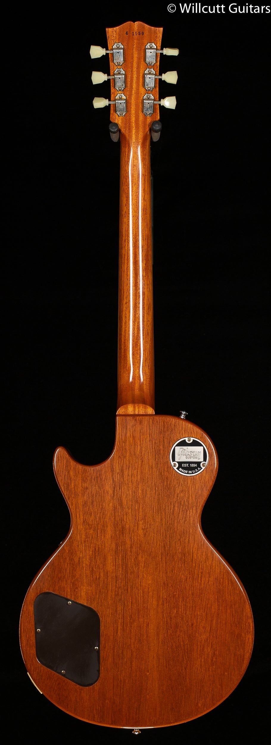 Gibson Custom Shop Willcutt Exclusive 1956 Les Paul Standard V2 Neck Gold Top Lightweight VOS M2M