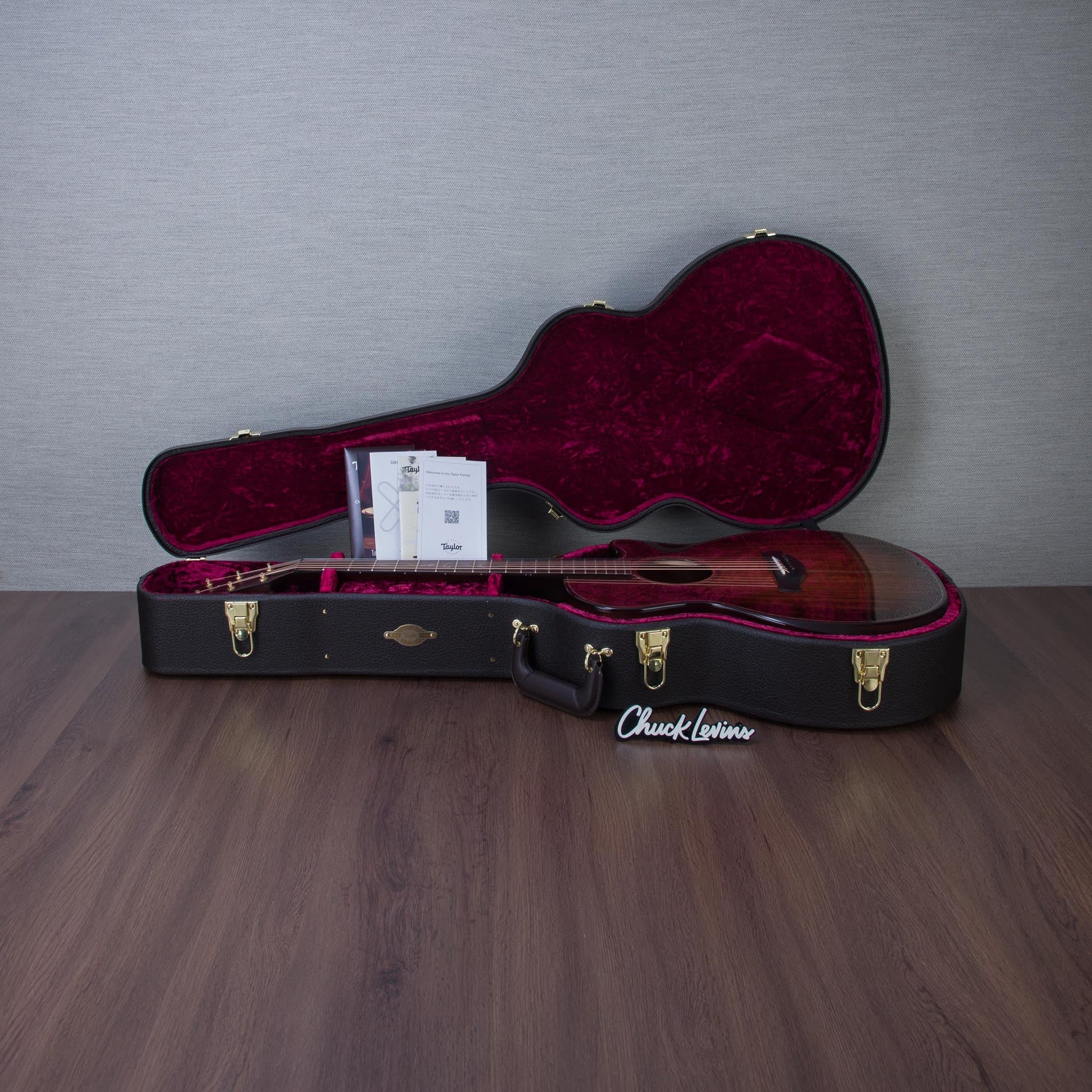 Taylor Next Generation Builder's Edition K24ce Koa Acoustic Electric Guitar - Shaded Edgeburst - #1204096080