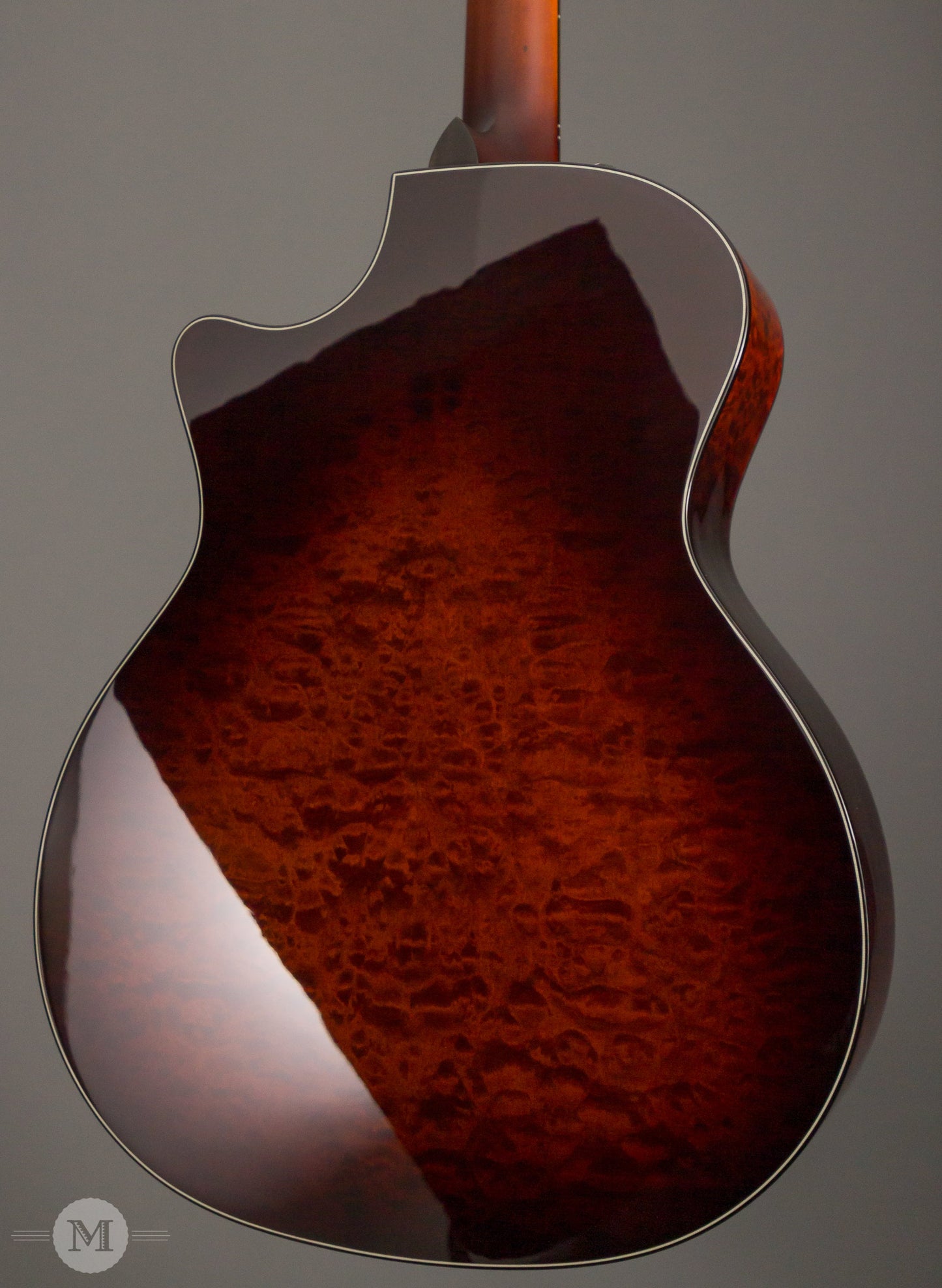Taylor Acoustic Guitars - 614ce V-Class Limited Quilted Maple - Desert Sunburst