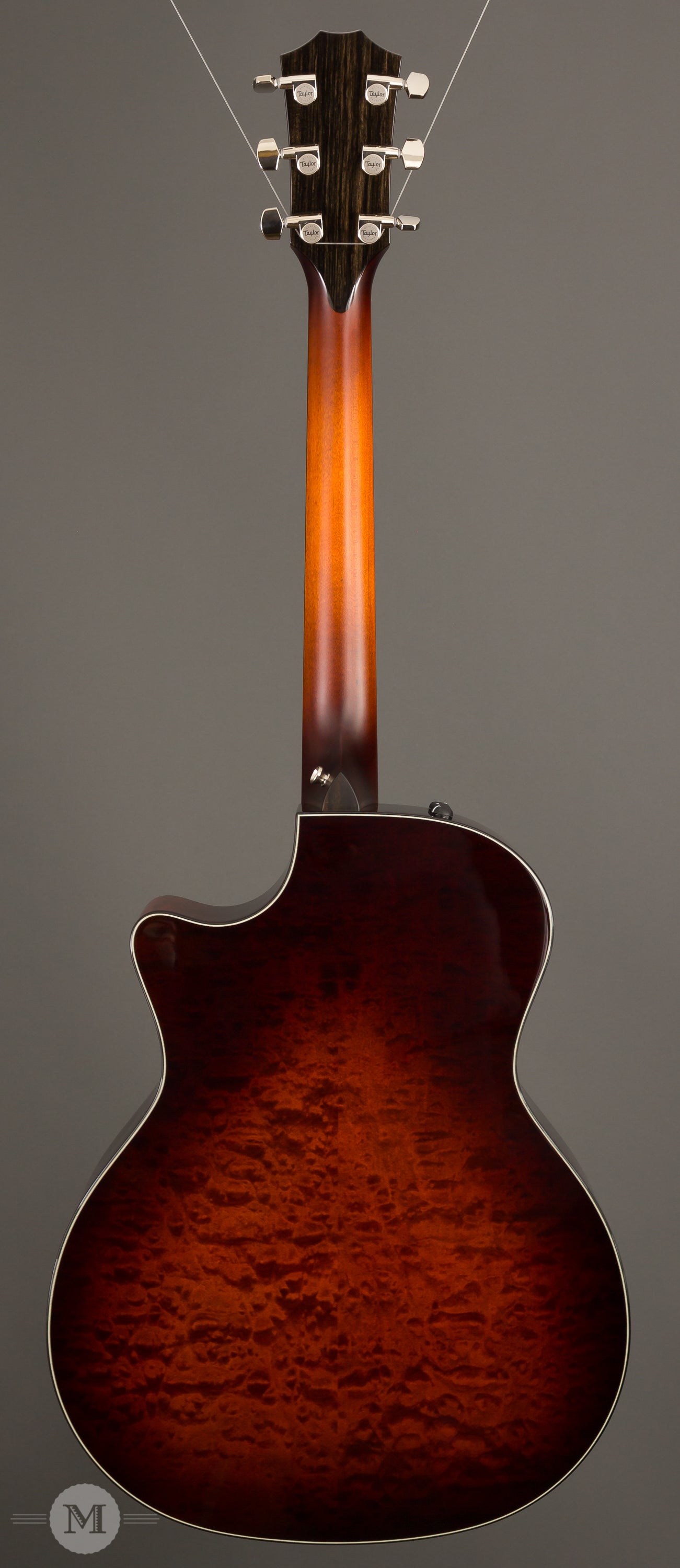 Taylor Acoustic Guitars - 614ce V-Class Limited Quilted Maple - Desert Sunburst