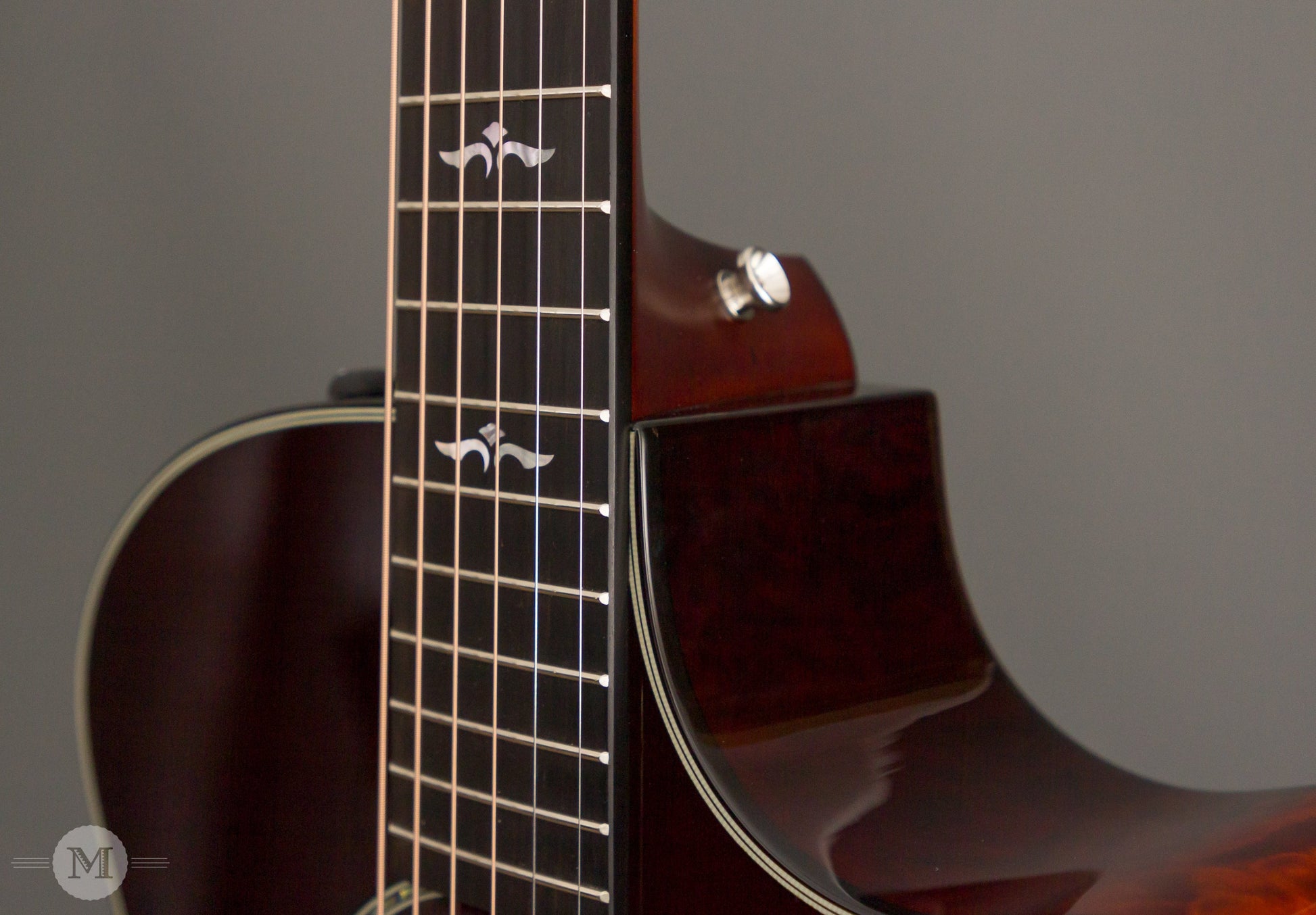 Taylor Acoustic Guitars - 614ce V-Class Limited Quilted Maple - Desert Sunburst