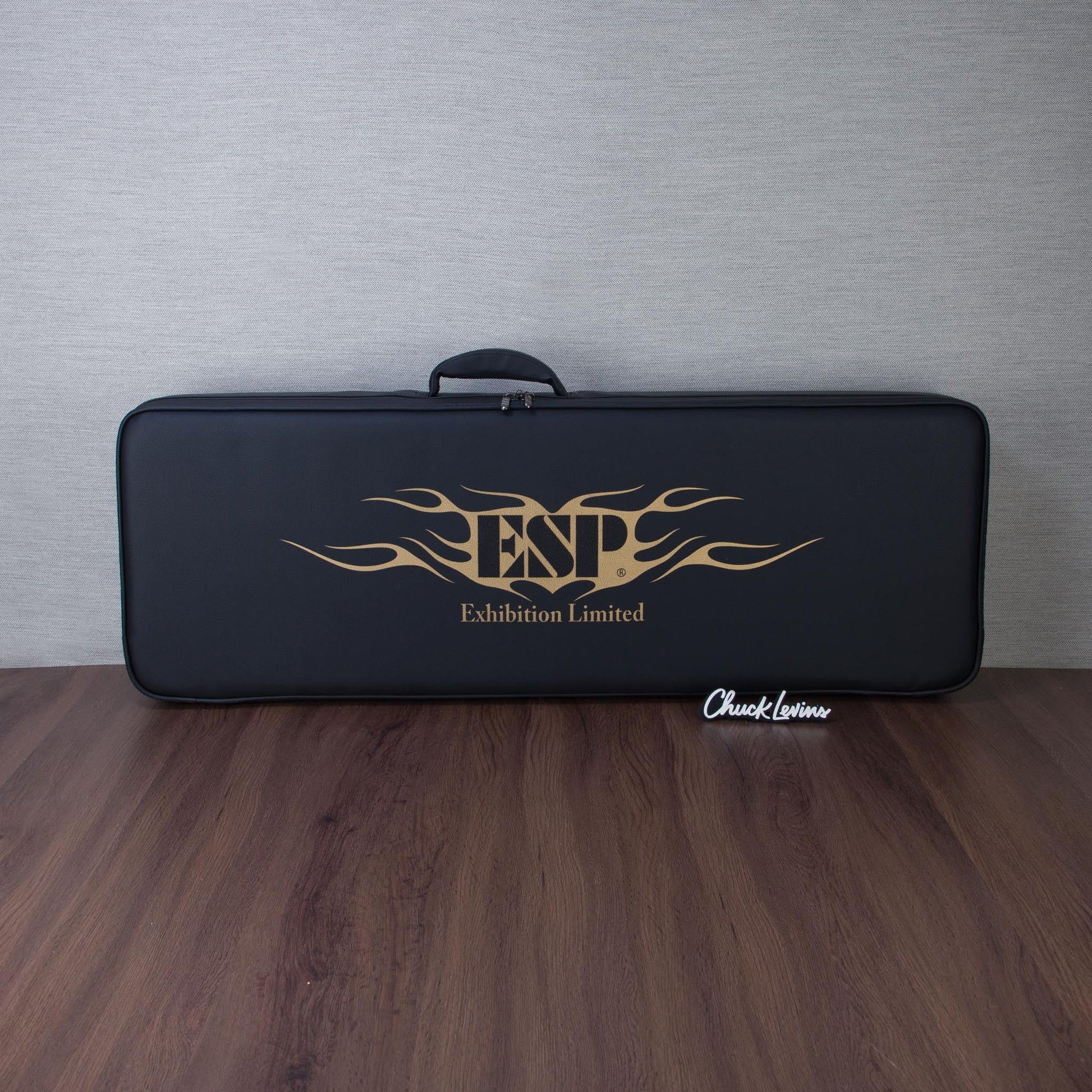 ESP Custom Shop Exhibition EXL M-II DX FR Electric Guitar - Sea Serpent Blue / Sunset Coast - #E3041252