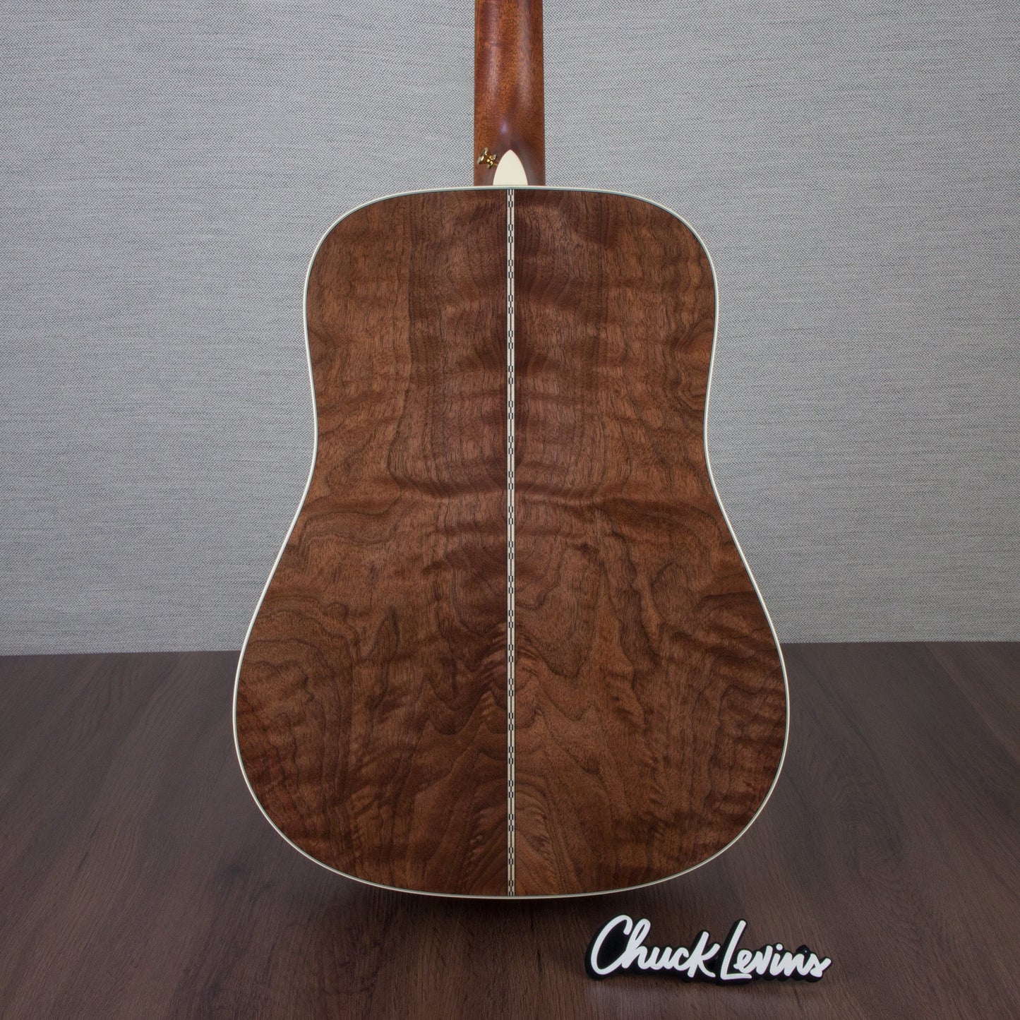 Martin Custom Shop D-28 Style Black Walnut/Italian Alpine Spruce Fishman Matrix VT Acoustic Electric Guitar - CHUCKCSCLUSIVE - #M2880833 - Mint, Open Box