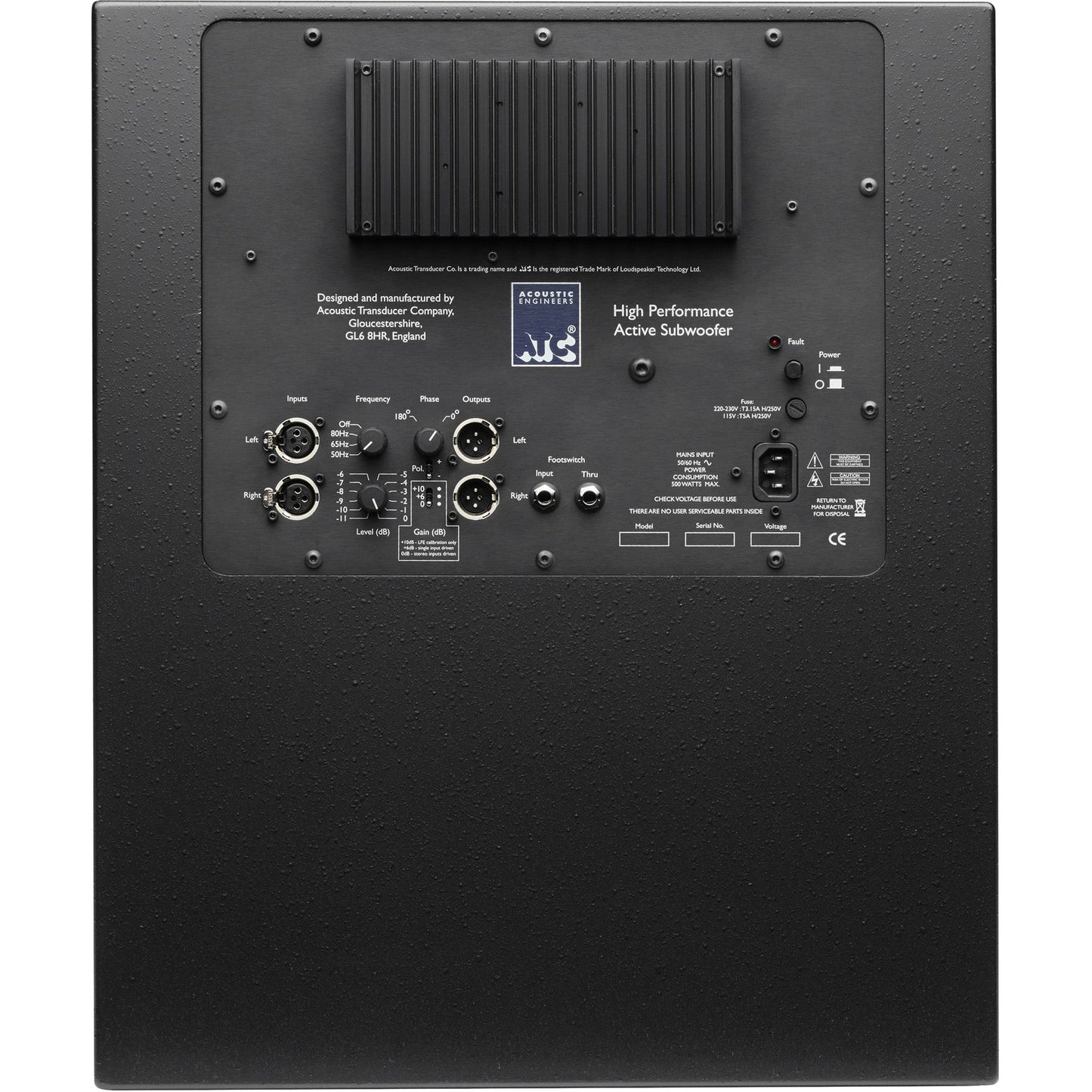 ATC SCS70 Pro 12” Active Subwoofer
