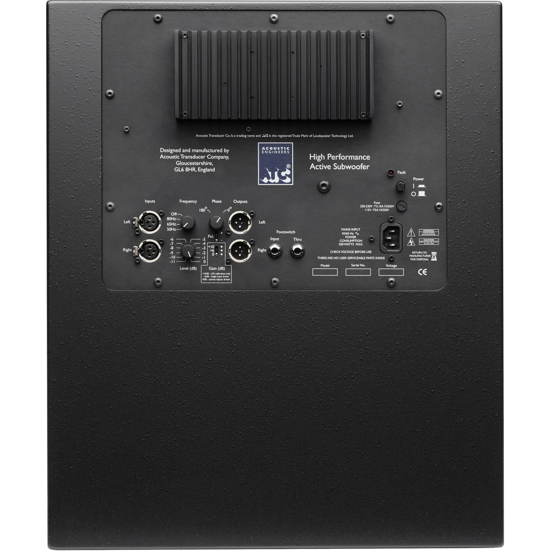 ATC SCS70 Pro 12” Active Subwoofer