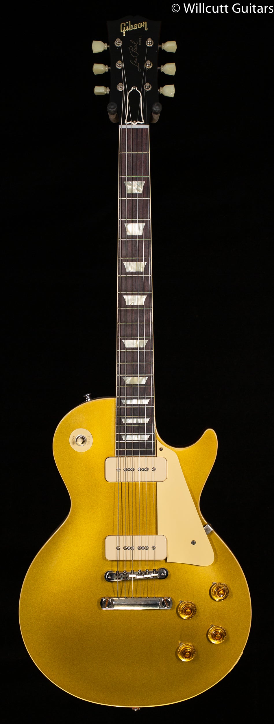 Gibson Custom Shop Willcutt Exclusive 1956 Les Paul Standard V2 Neck Gold Top Lightweight VOS M2M (217)