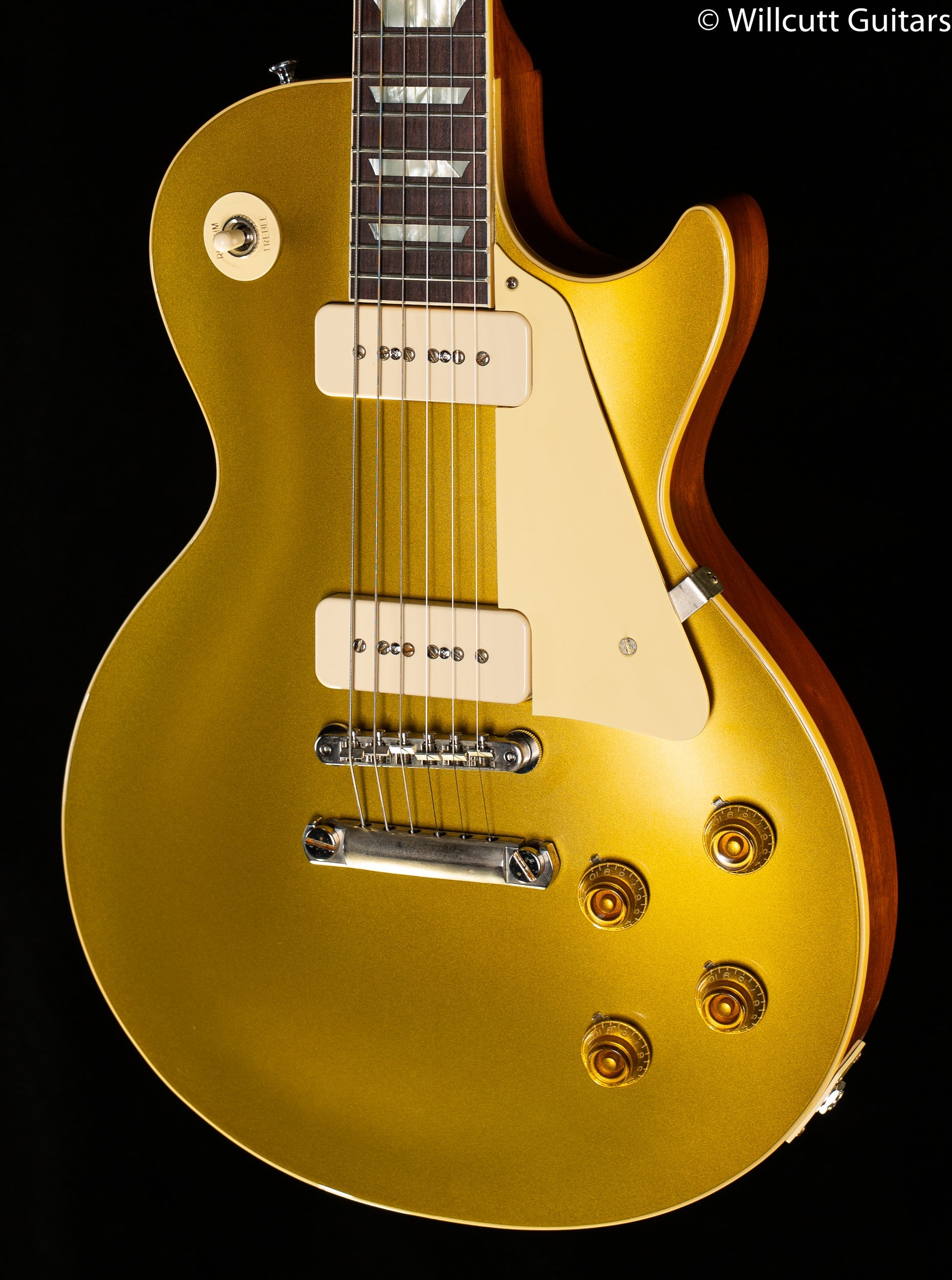 Gibson Custom Shop 1956 Les Paul Standard V2 Neck Gold Top Lightweight VOS M2M (218)