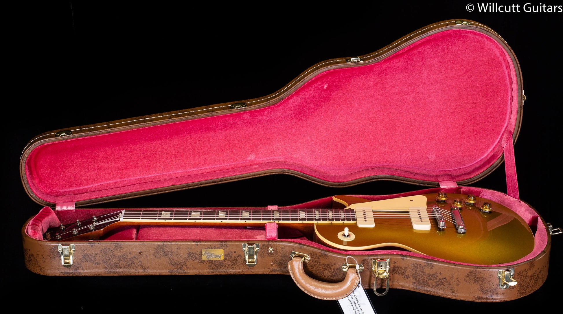 Gibson Custom Shop 1956 Les Paul Standard V2 Neck Gold Top Lightweight VOS M2M (222)