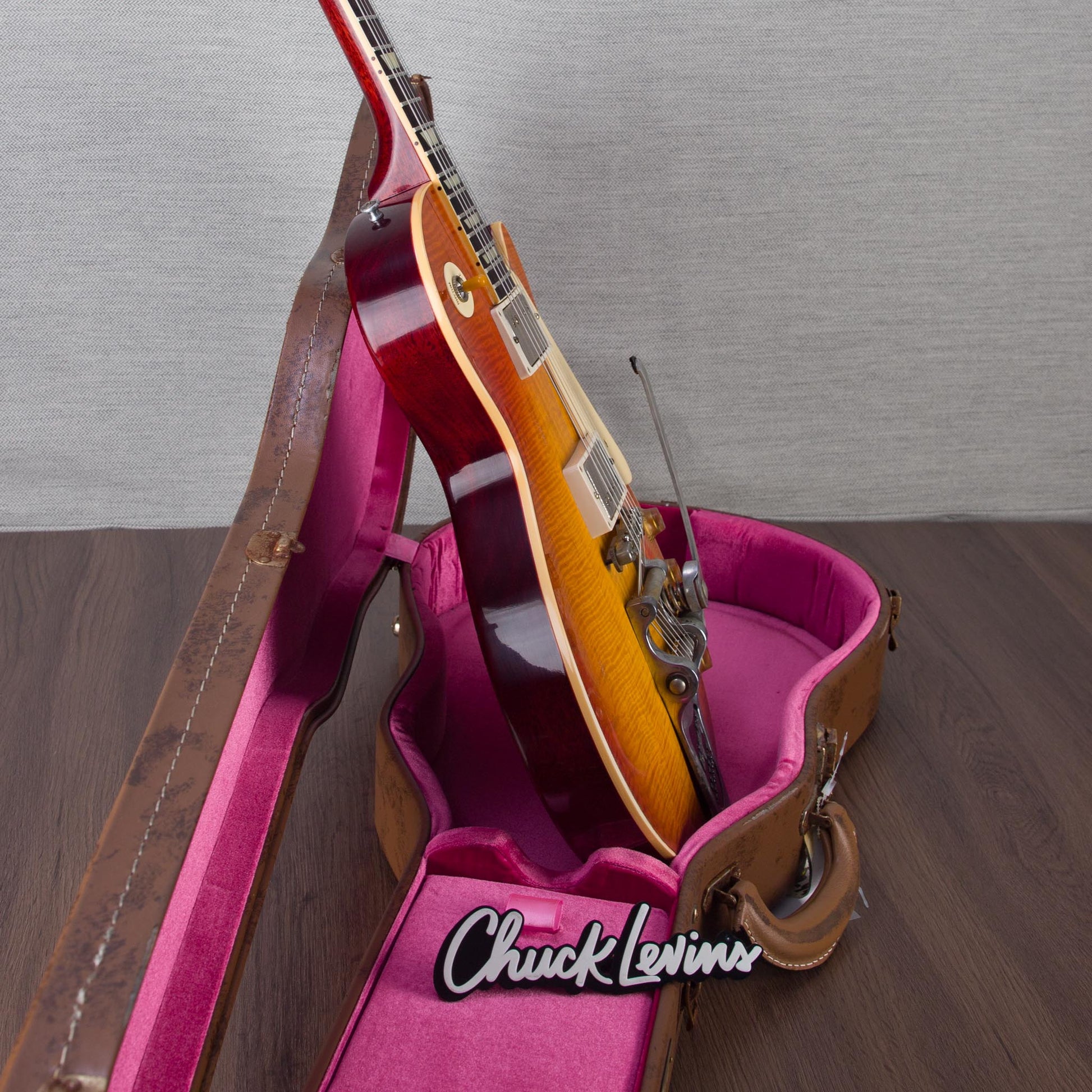 Gibson Custom Shop Murphy Lab 1960 Les Paul Standard V2 Bigsby BOTB Page 138 Light Aged Electric Guitar - #05143
