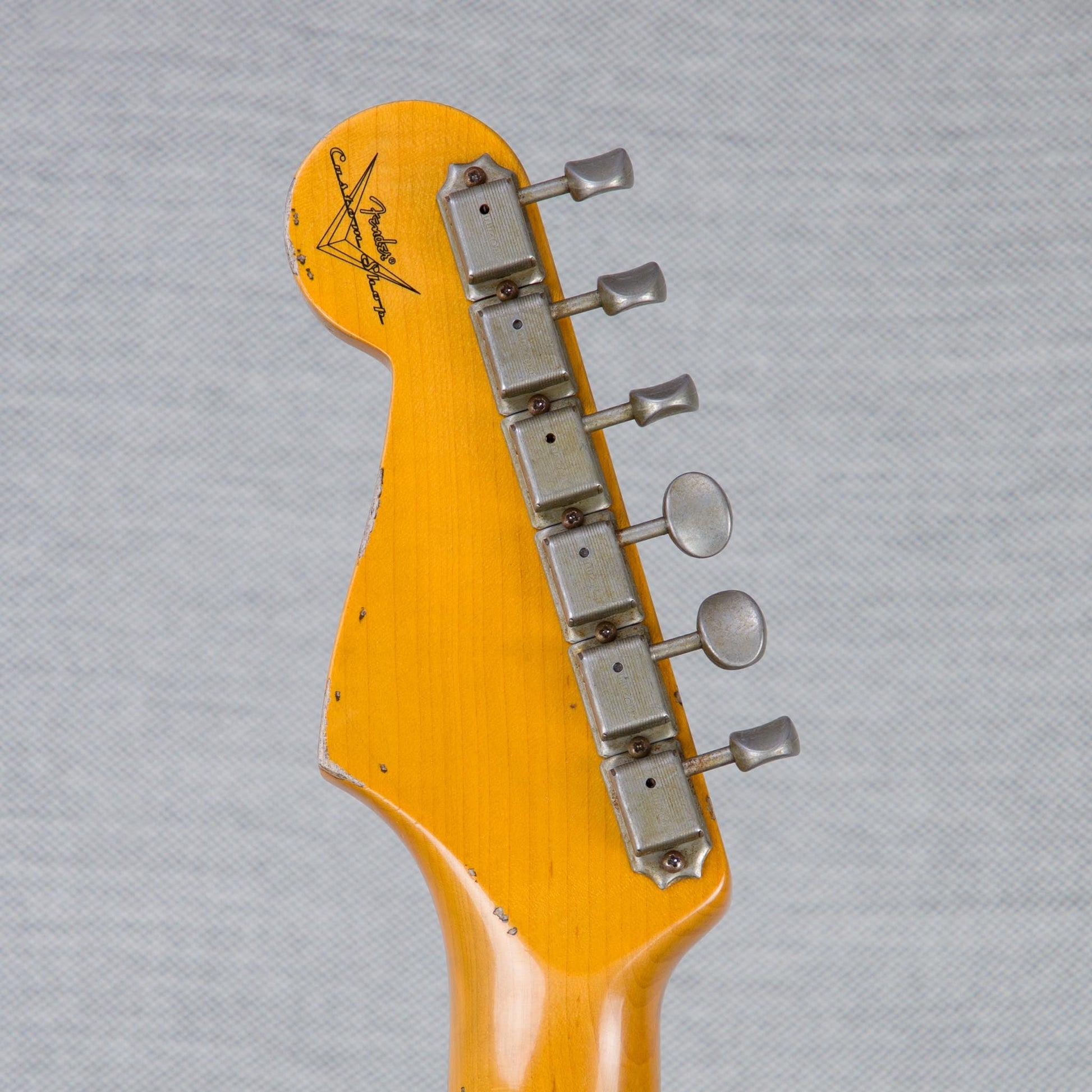 Fender Custom 1961 Stratocaster Electric Guitar Super Heavy Relic - Blue Sparkle over 3-Color Sunburst - #CZ587365