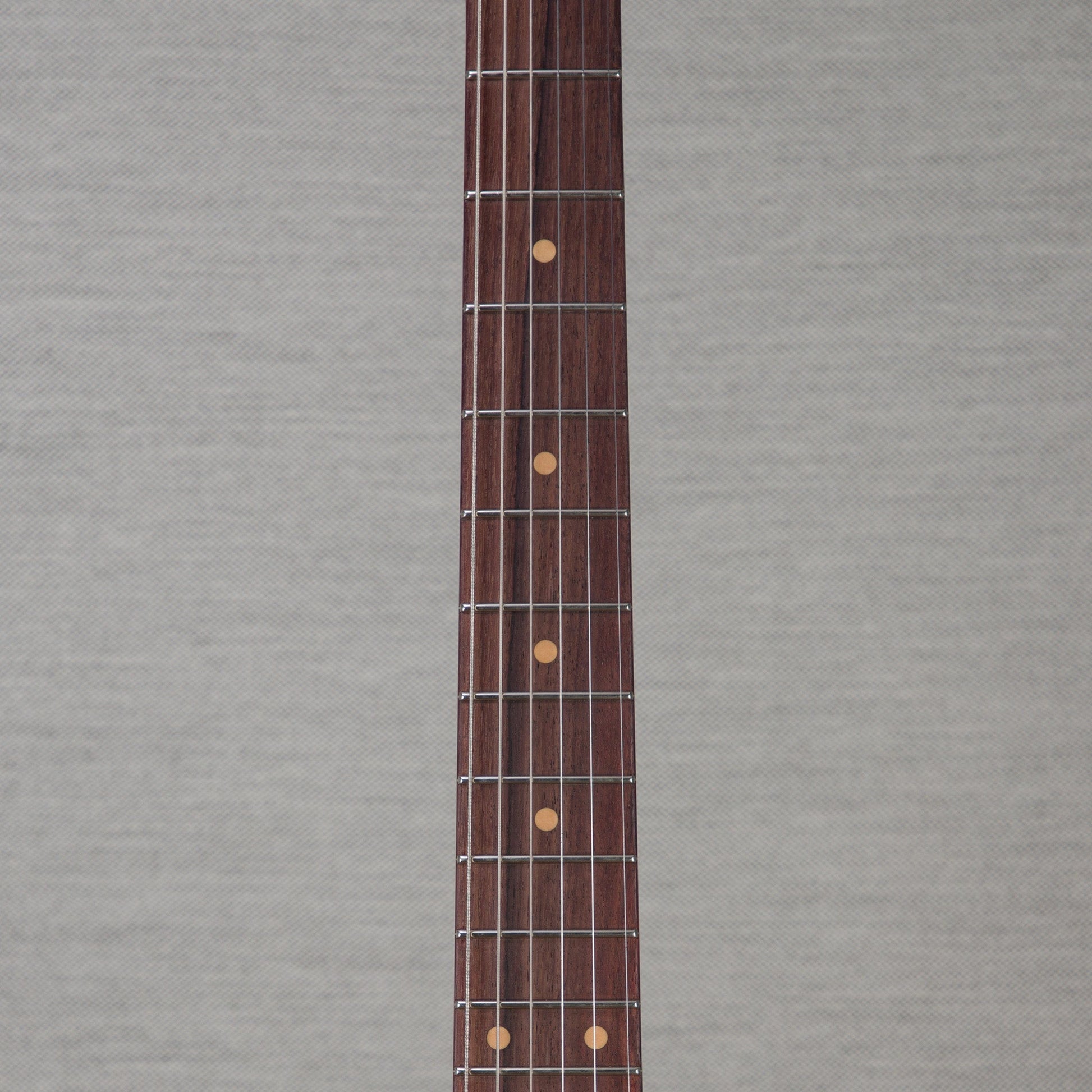 Fender Custom Shop '62 Jaguar Closet Classic Electric Guitar - Aged Burgundy Mist Metallic - #CZ564176