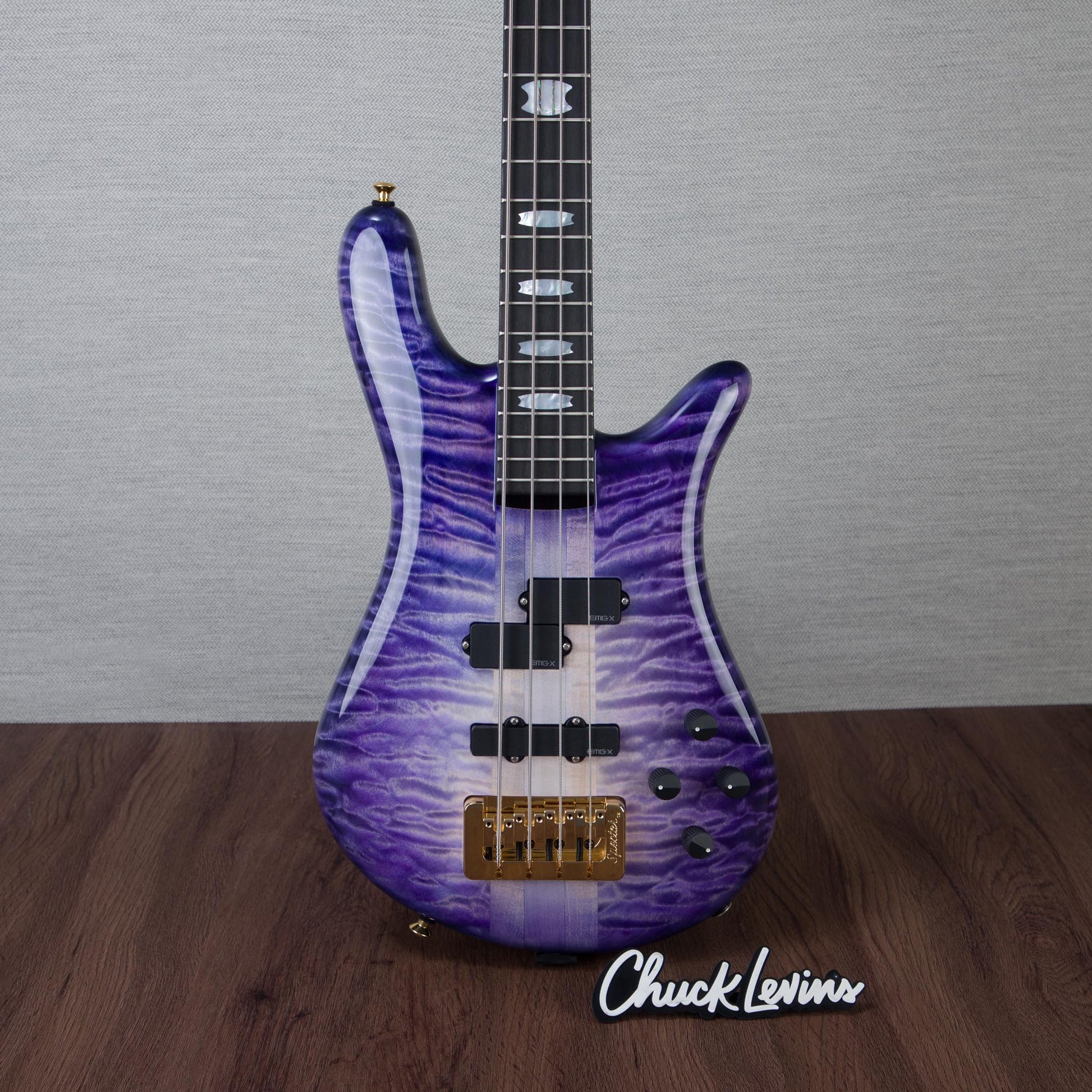 Spector USA Custom NS-2 Electric Bass Guitar - Rain Glow - CHUCKSCLUSIVE - #2229