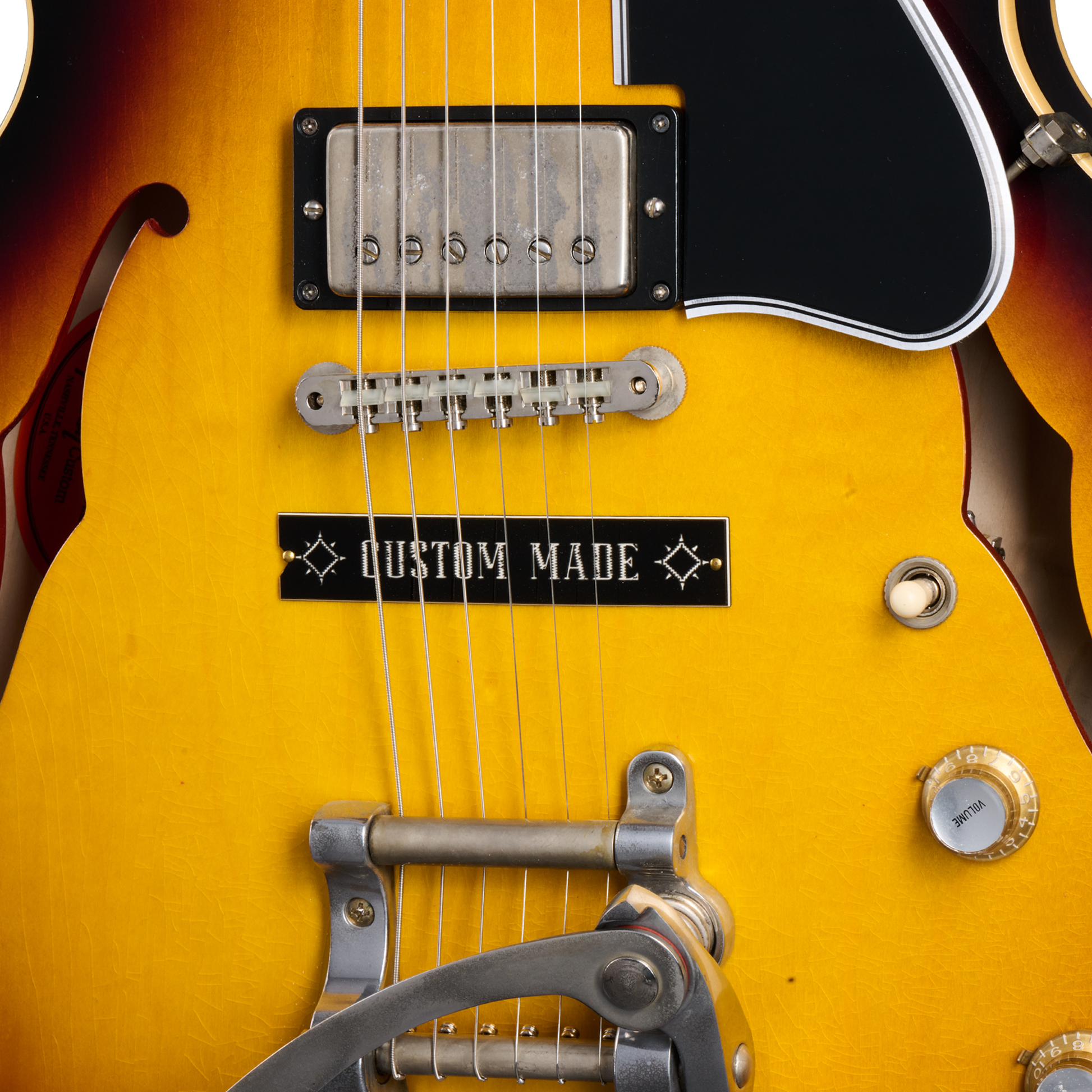 Gibson Custom Slash 1963 ES-335 Collector’s Edition, Vintage Sunburst