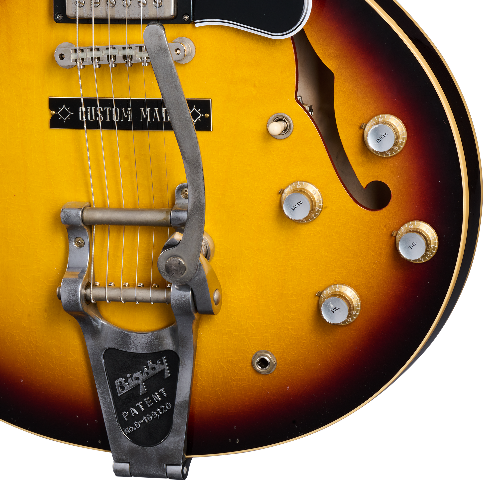 Gibson Custom Slash 1963 ES-335 Collector’s Edition, Vintage Sunburst