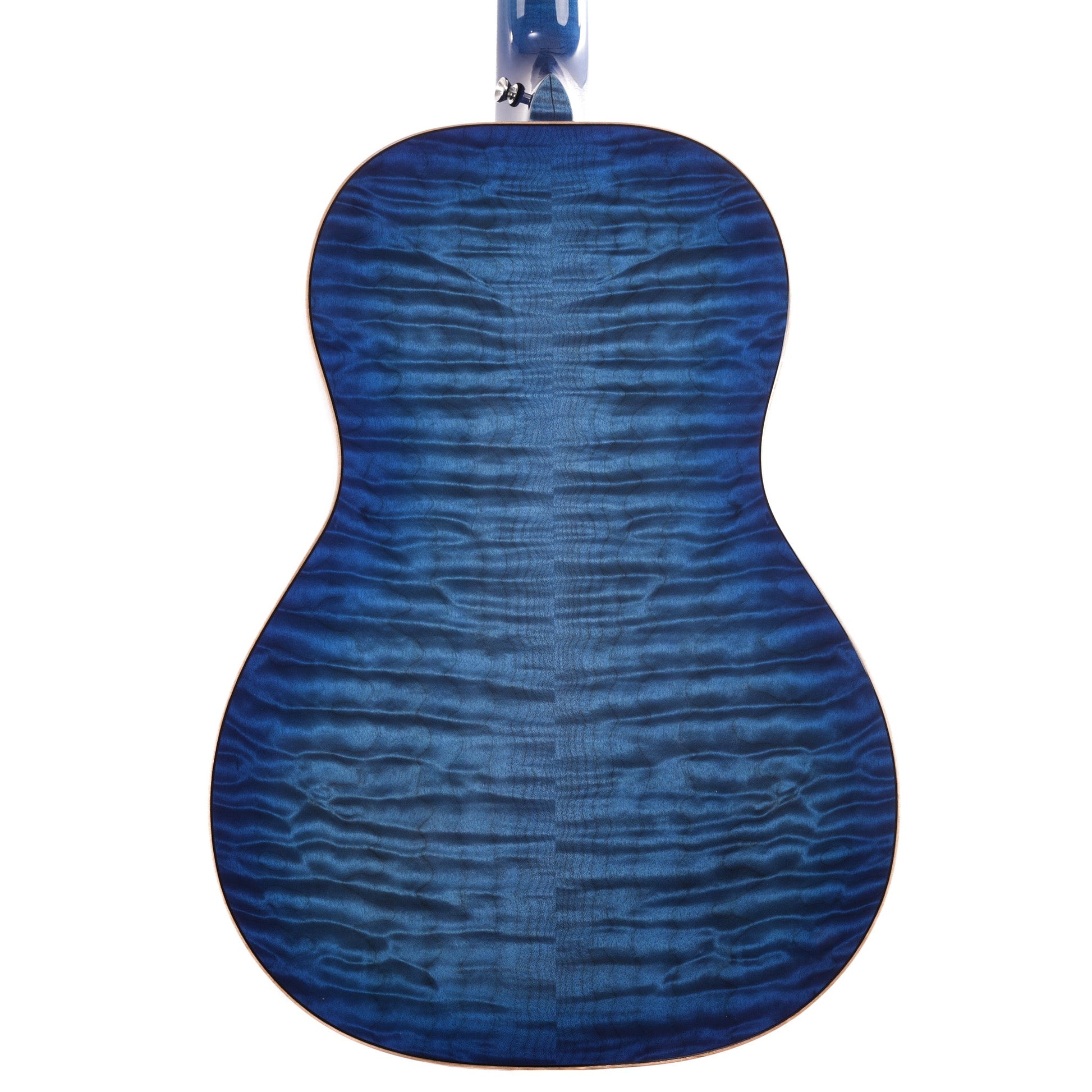 Bedell Seed to Song Parlor Acoustic Guitar - Quilt Maple and Adirondack Spruce - Sapphire - CHUCKSCLUSIVE - #822004