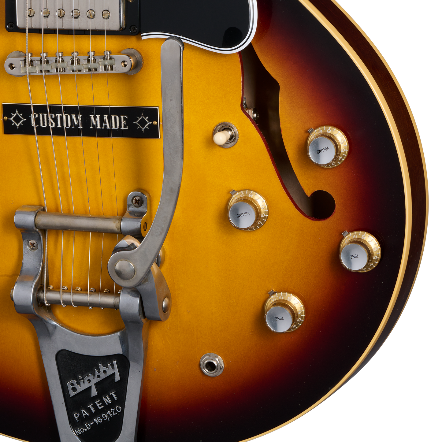 Gibson Custom 1964 ES-335 Reissue, Light Aged, Vintage Burst, Exclusive