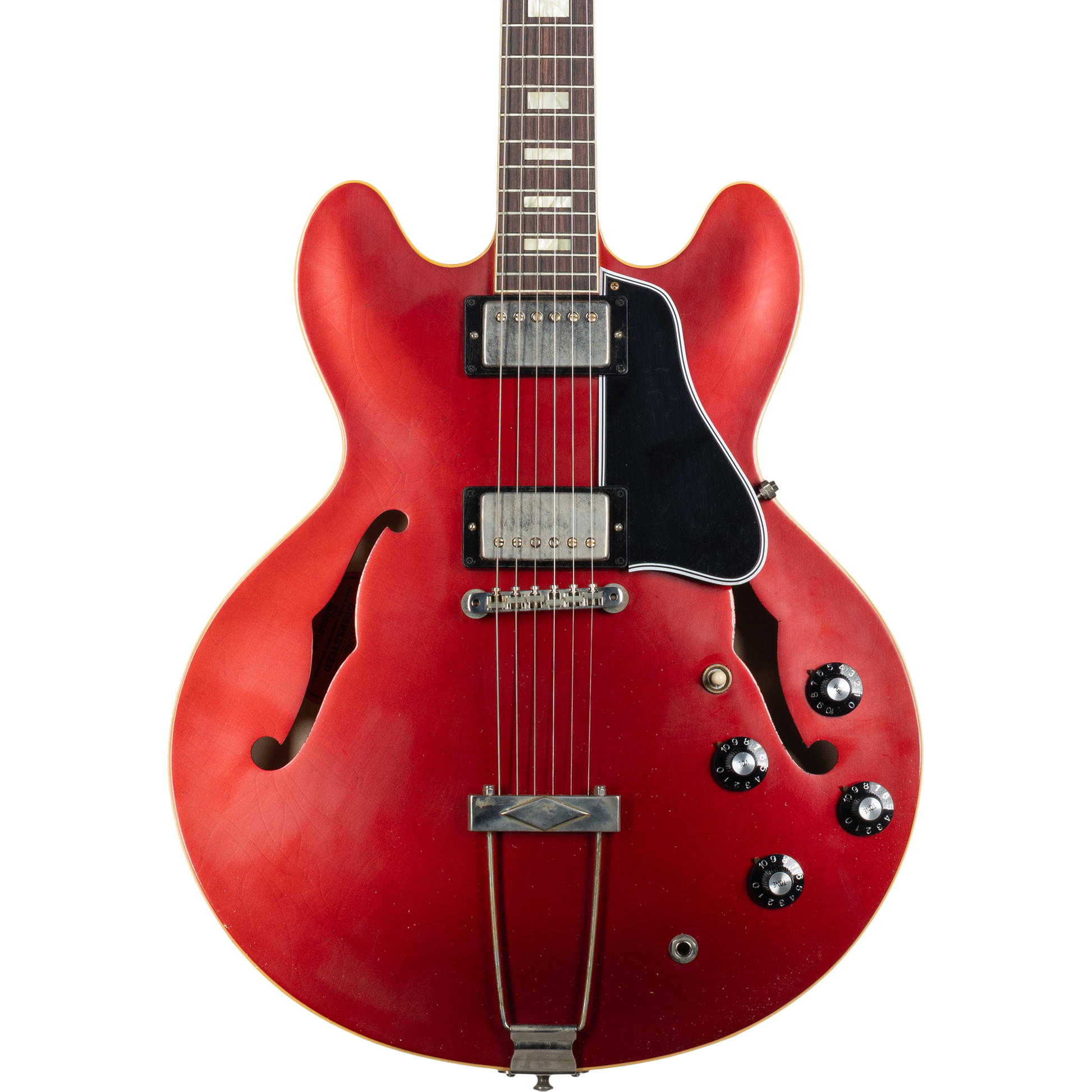 Gibson Custom 1964 ES-335 Reissue Trapeze Sparkling Burgundy Light Aged NH