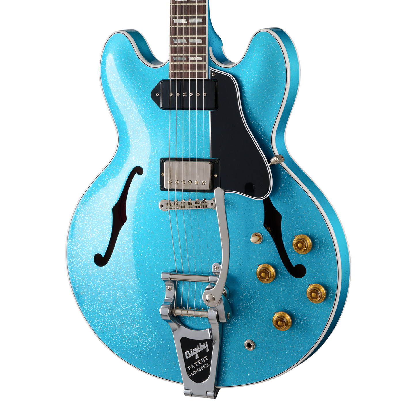 Gibson Custom 1964 ES-345 Reissue, VOS, Sapphire Mist